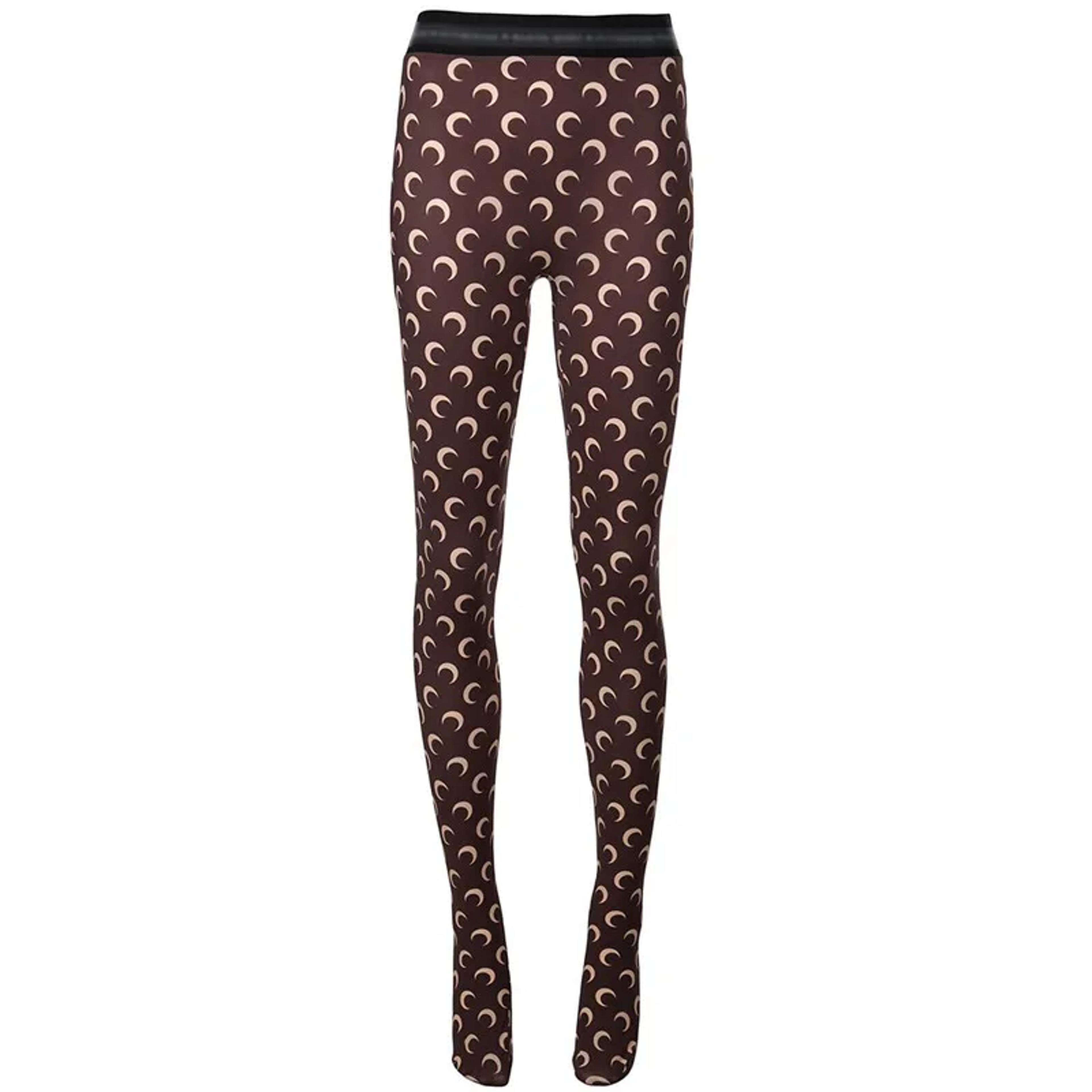 Womens Seamless Printed Leggings Lightweight Stretch Ankle Length Pants 4