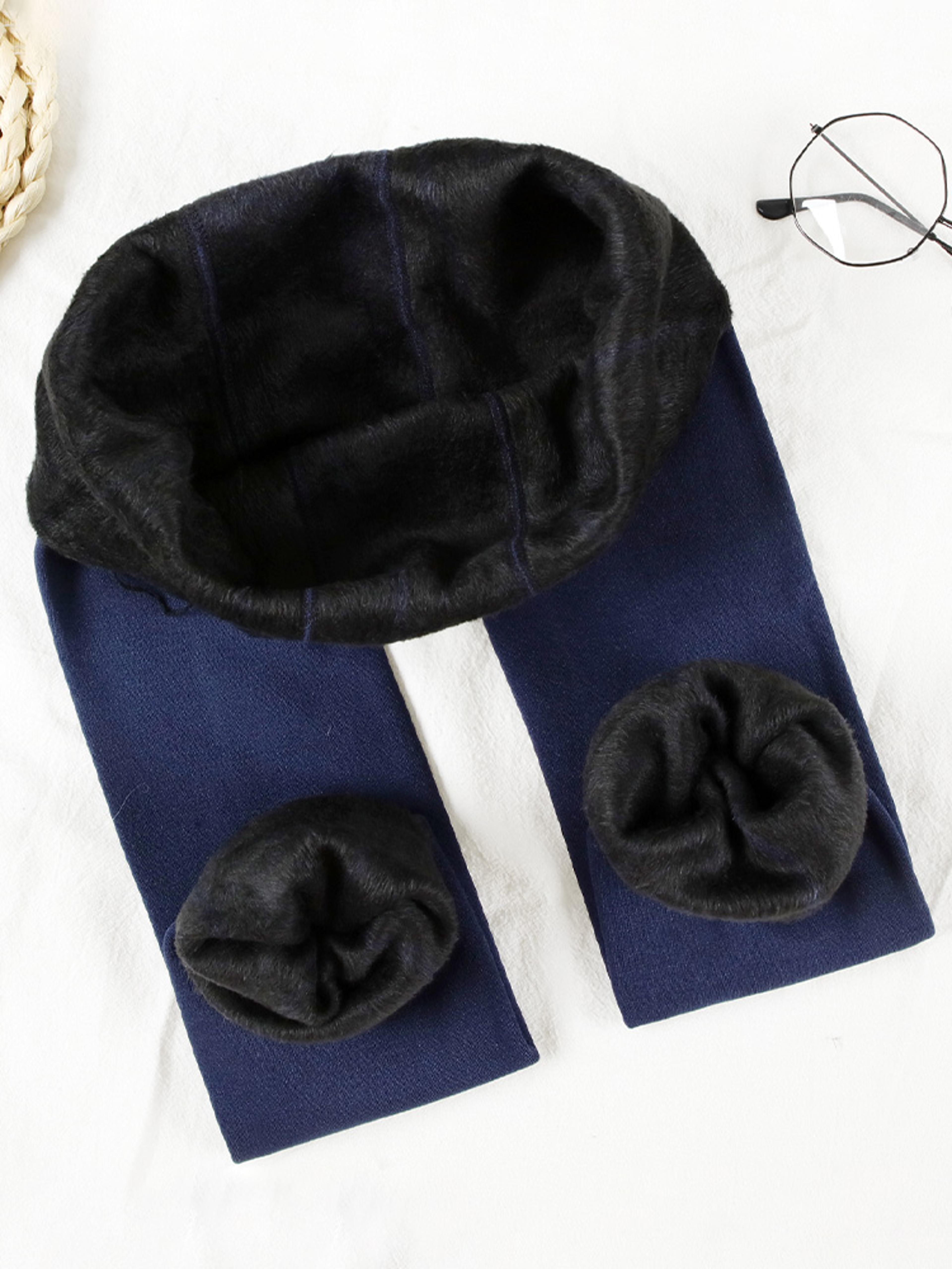 Womens High Waisted Fleece Lined Leggings For Cold Weather 8