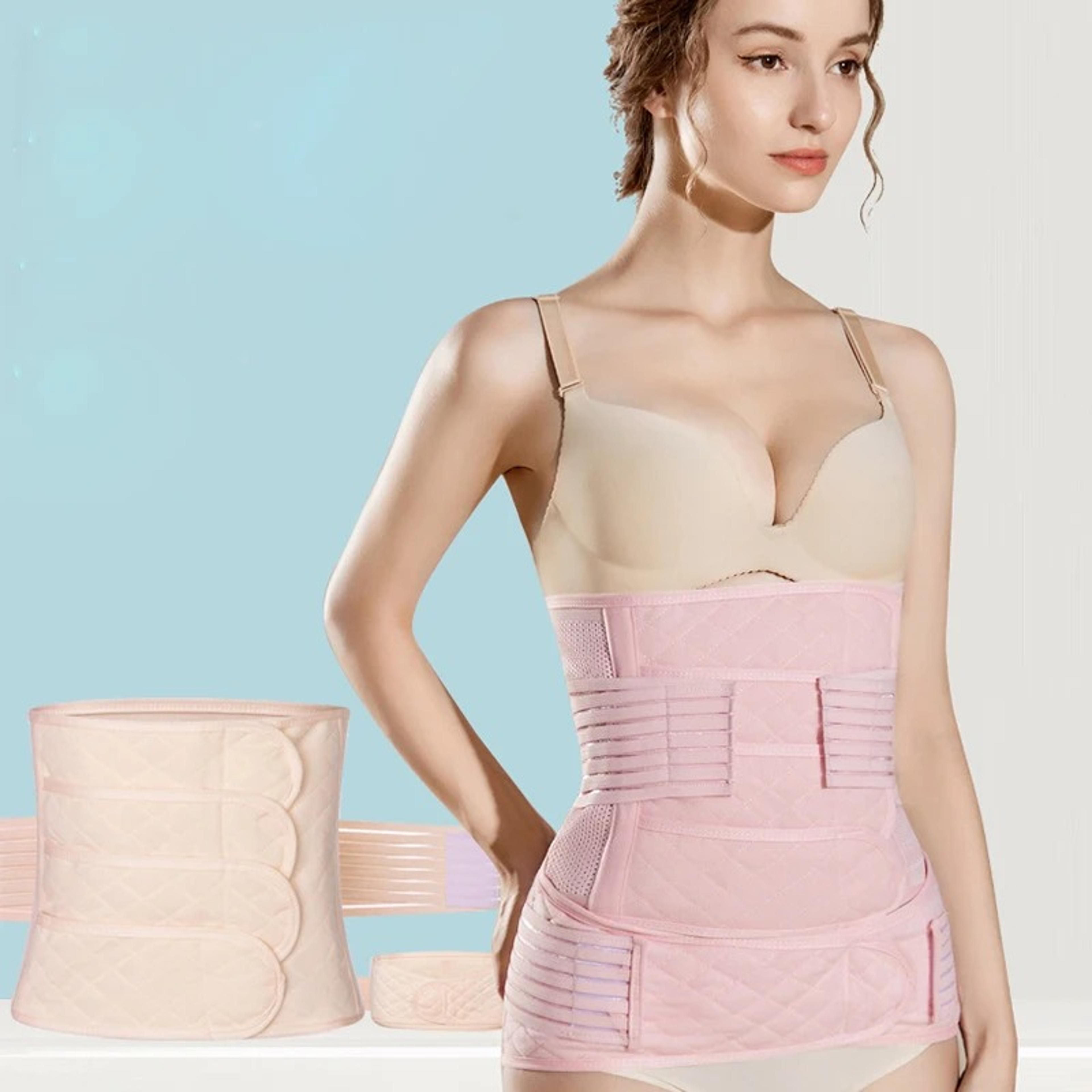 postpartum abdominal support belt with high elasticity and breathable cotton