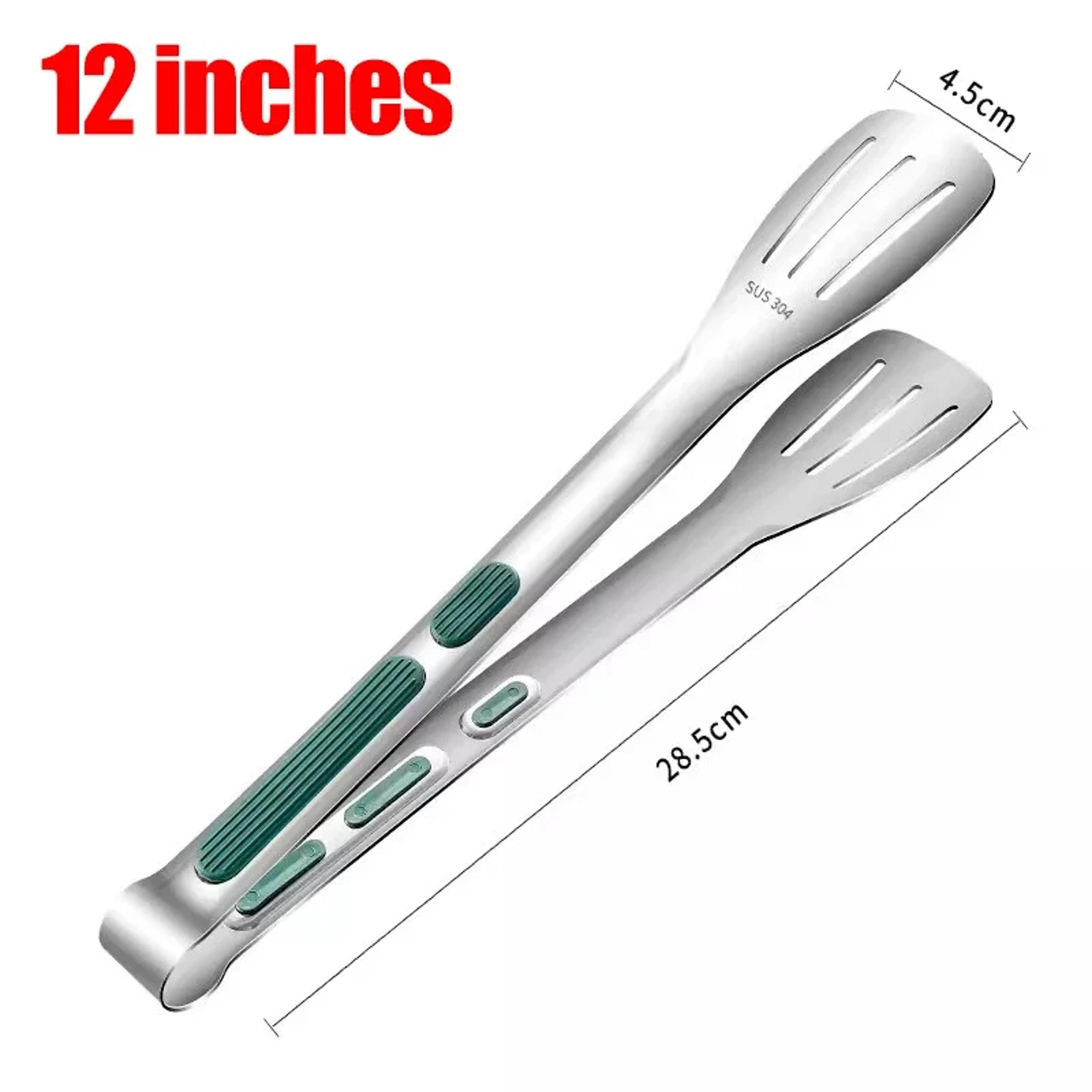 Stainless Steel Food Tongs Heatresistant Steak Tongs Kitchen Buffet Barbecue Clips For Roasted Meat 9