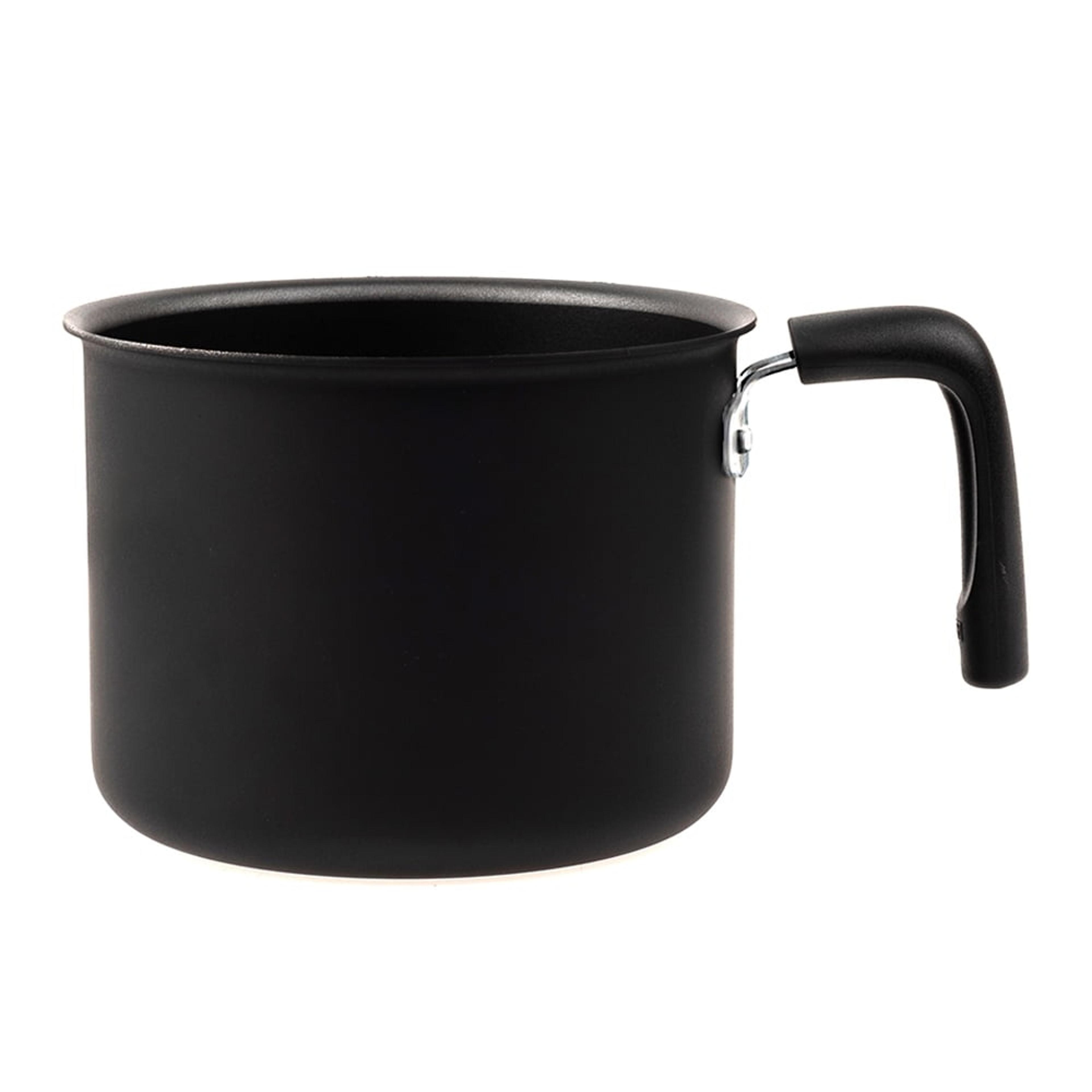 Nonstick Quart Milk Pot HeavyDuty Aluminum Quick Heating Dishwasher Safe Ideal For Milk Soups Liqui 3