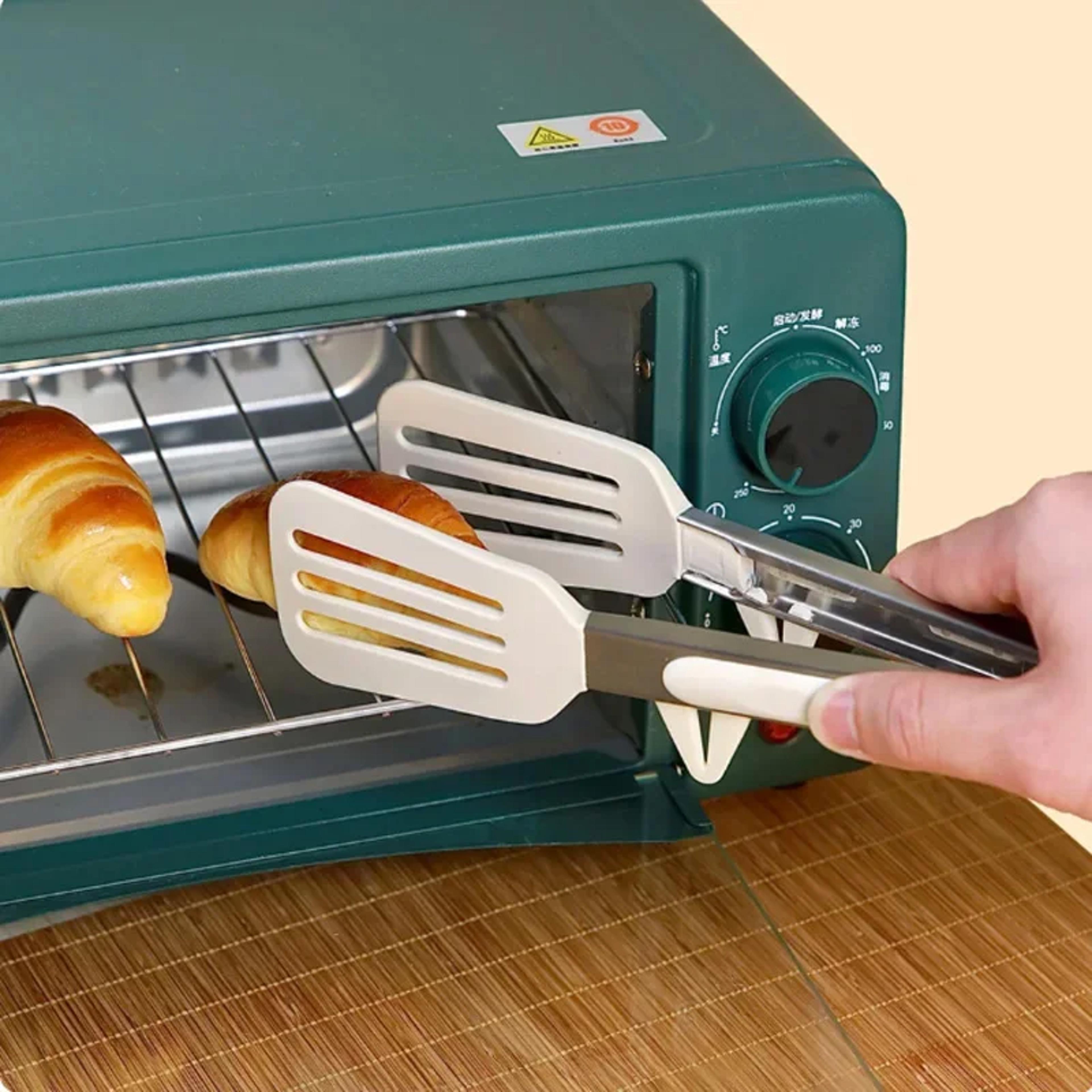 Stainless Steel Food Tong Silicone NonStick Cooking Clips Outdoor Barbecue Salad Tool Kitchen Acces 1