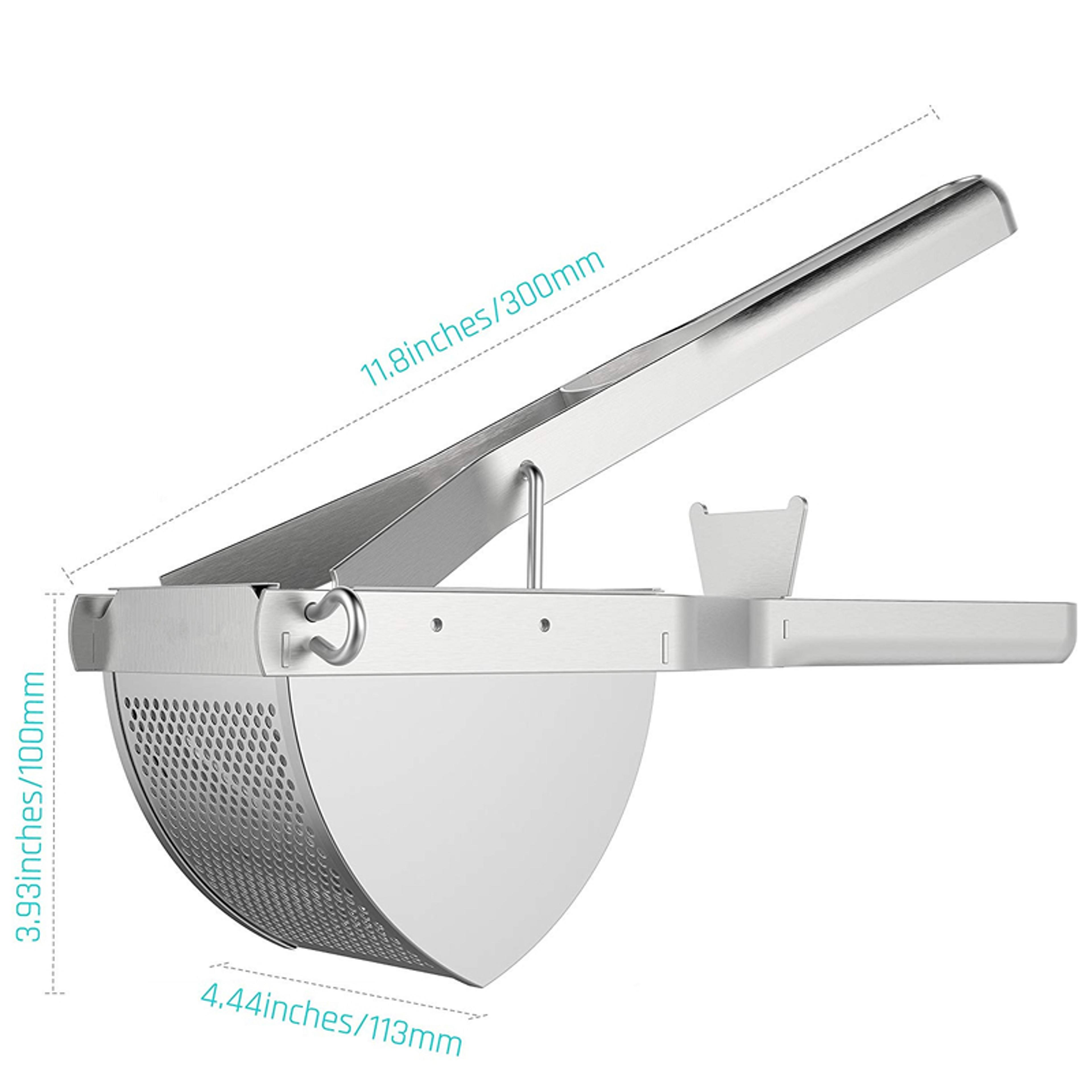 Potato Ricer Stainless Steel Masher Heavy Duty Potato Ricer Masher For Baby Food Fruit Vegetable Ju 3