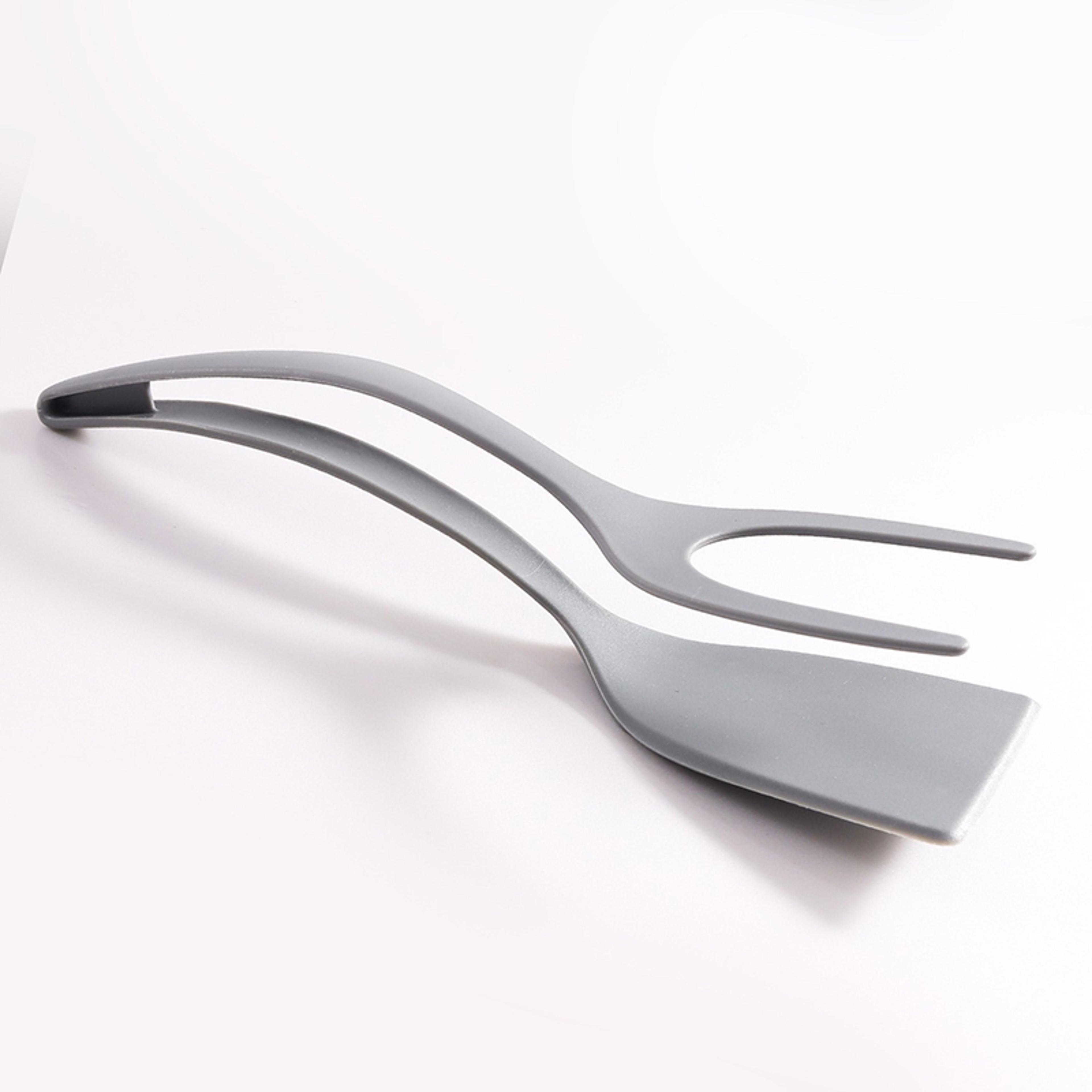2 In 1 Spatula Tongs For Easy Pancake Egg  Omelet Flipping 6