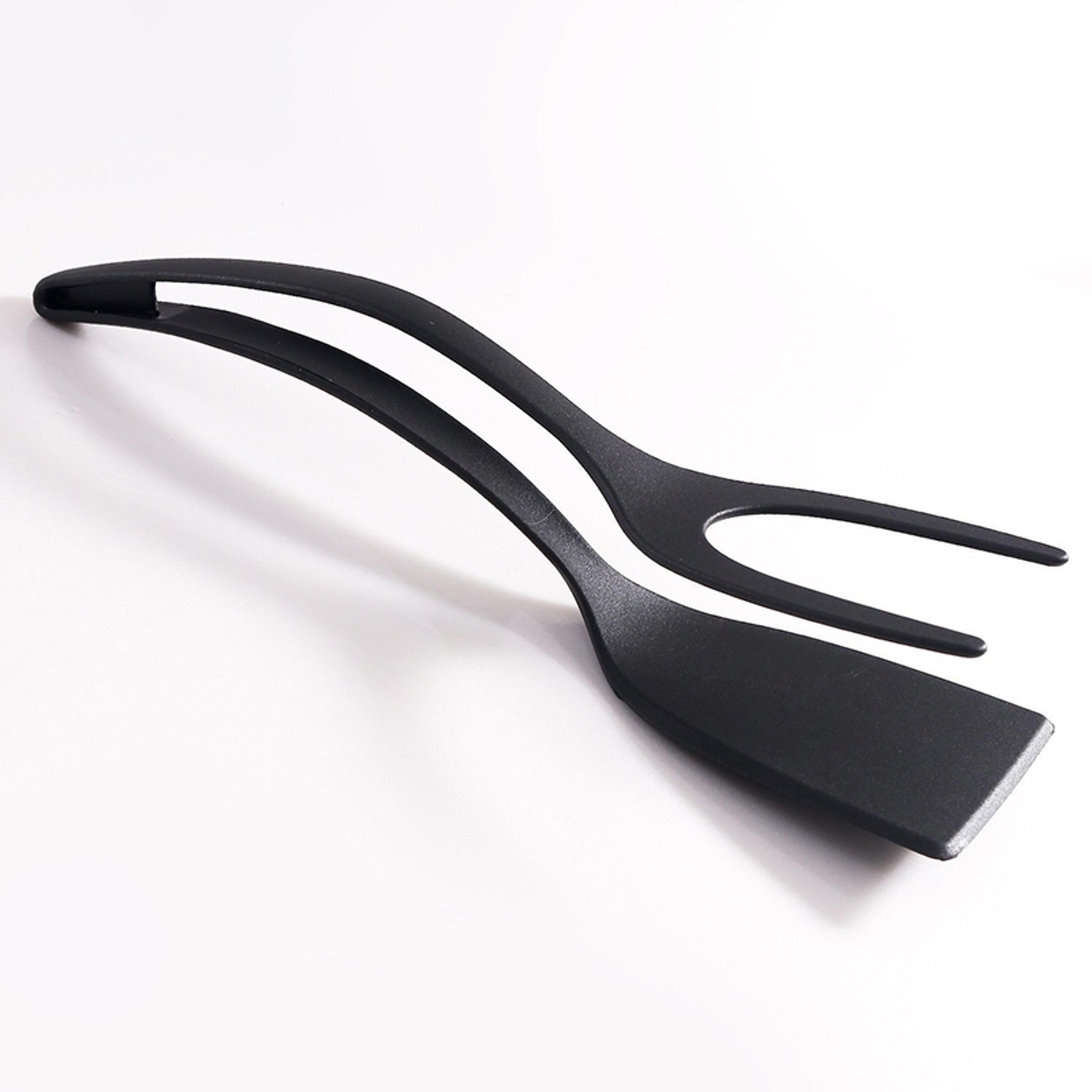 2 In 1 Spatula Tongs For Easy Pancake Egg  Omelet Flipping 8