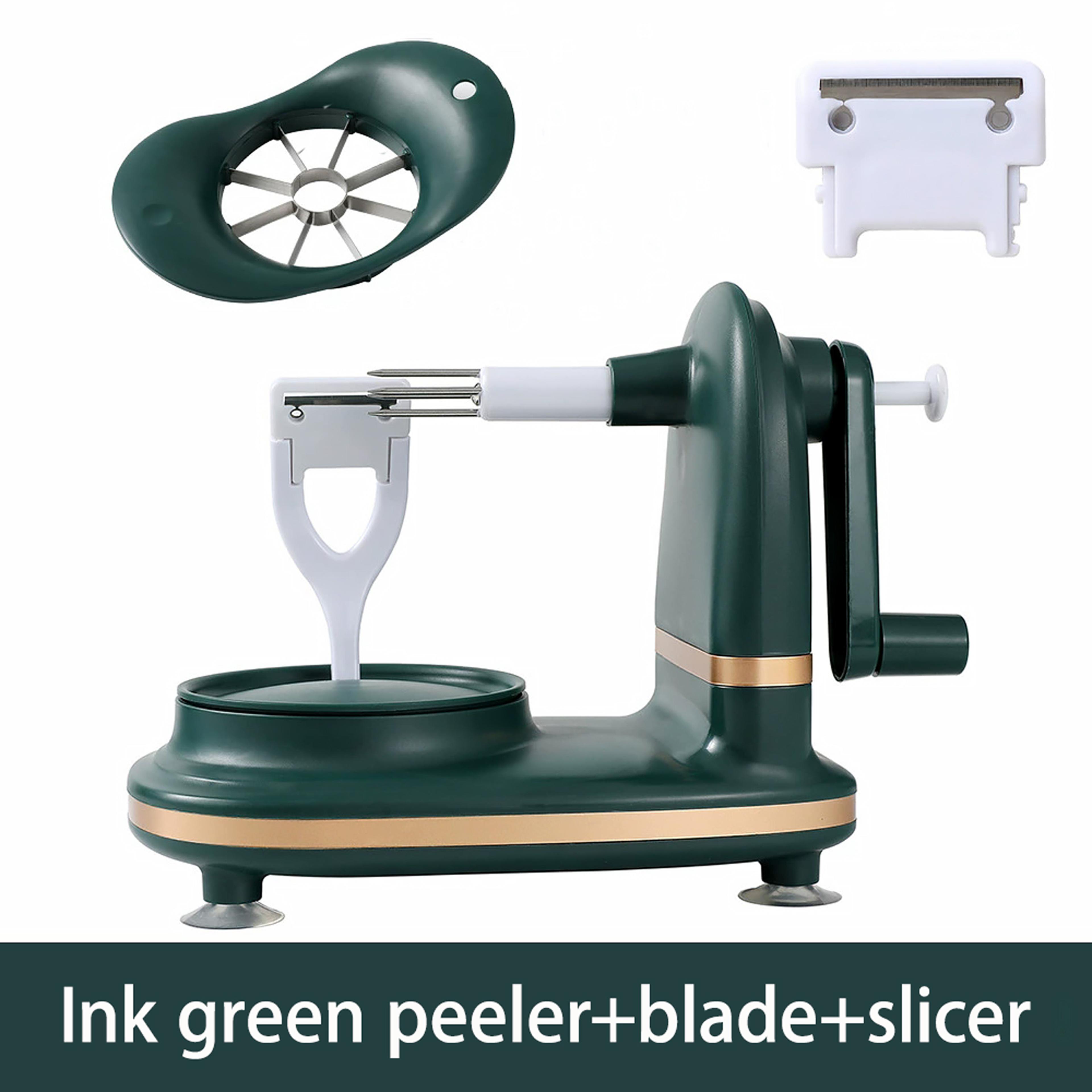 Apple Peeler  Fruit Peeler Machine With Stainless Steel Blades Manual Rotating Vegetable Peeler 3