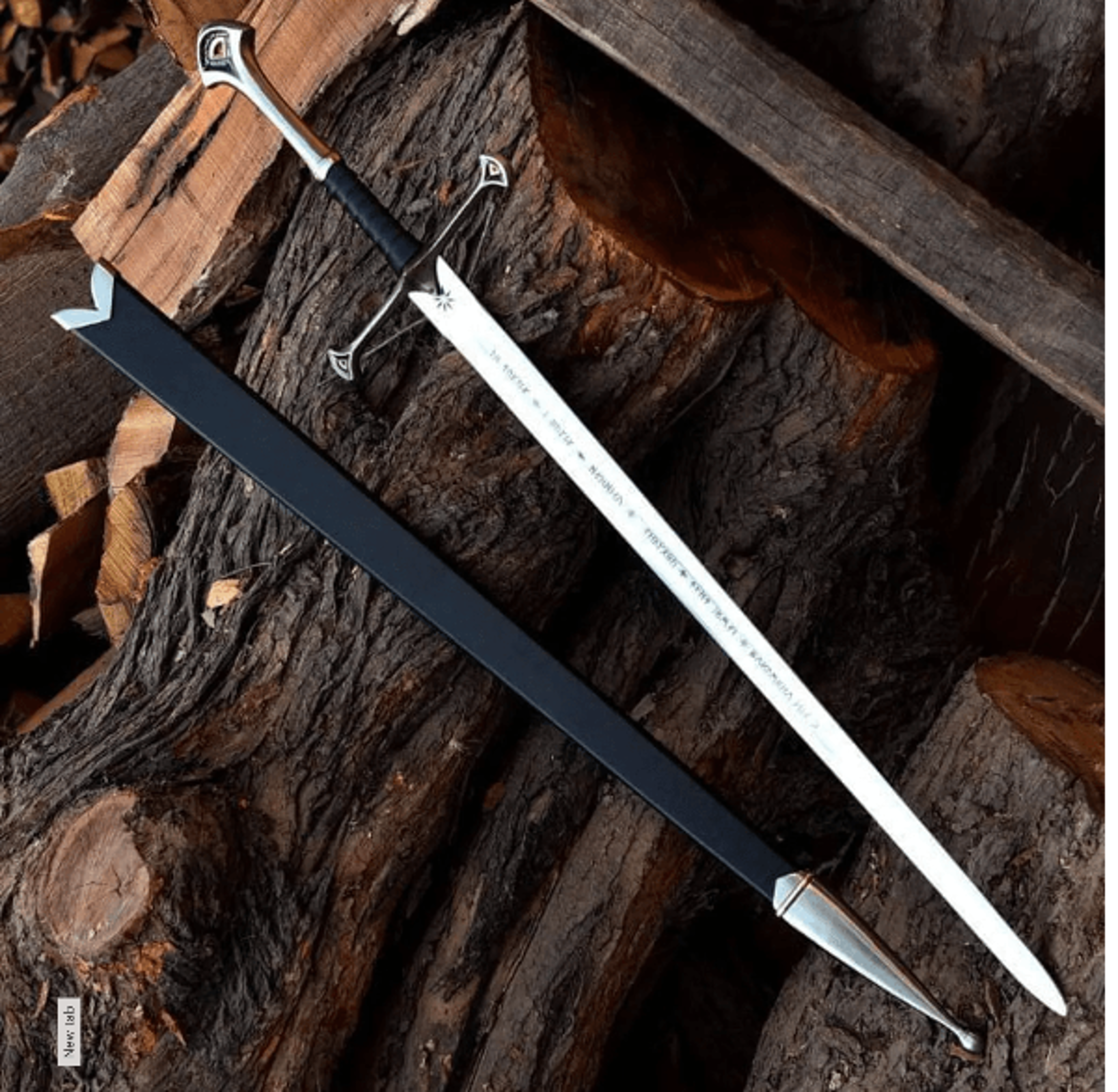hand forged viking sword replica high carbon steel, medieval collectible with leather sheath