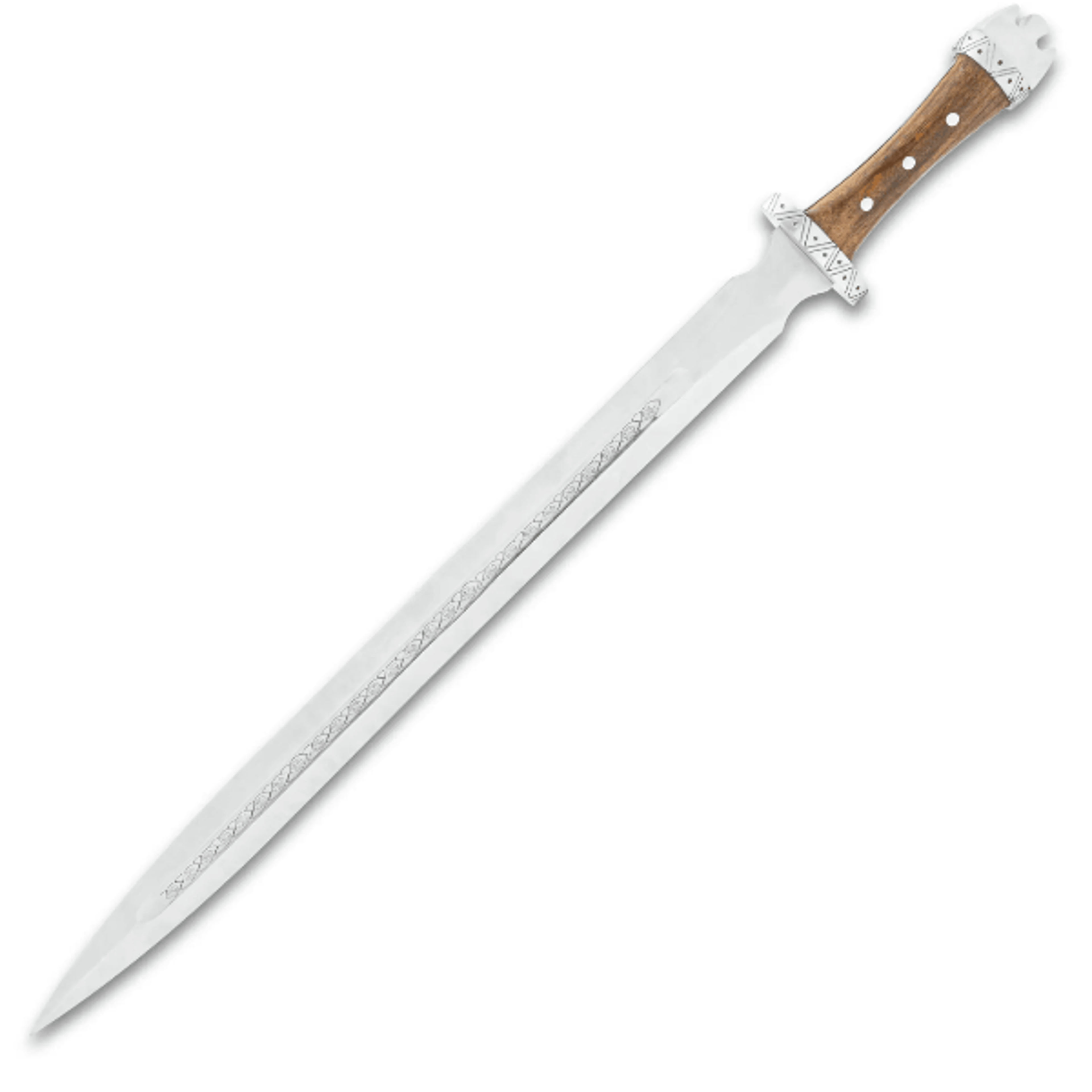 legends in steel viking warrior sword and scabbard