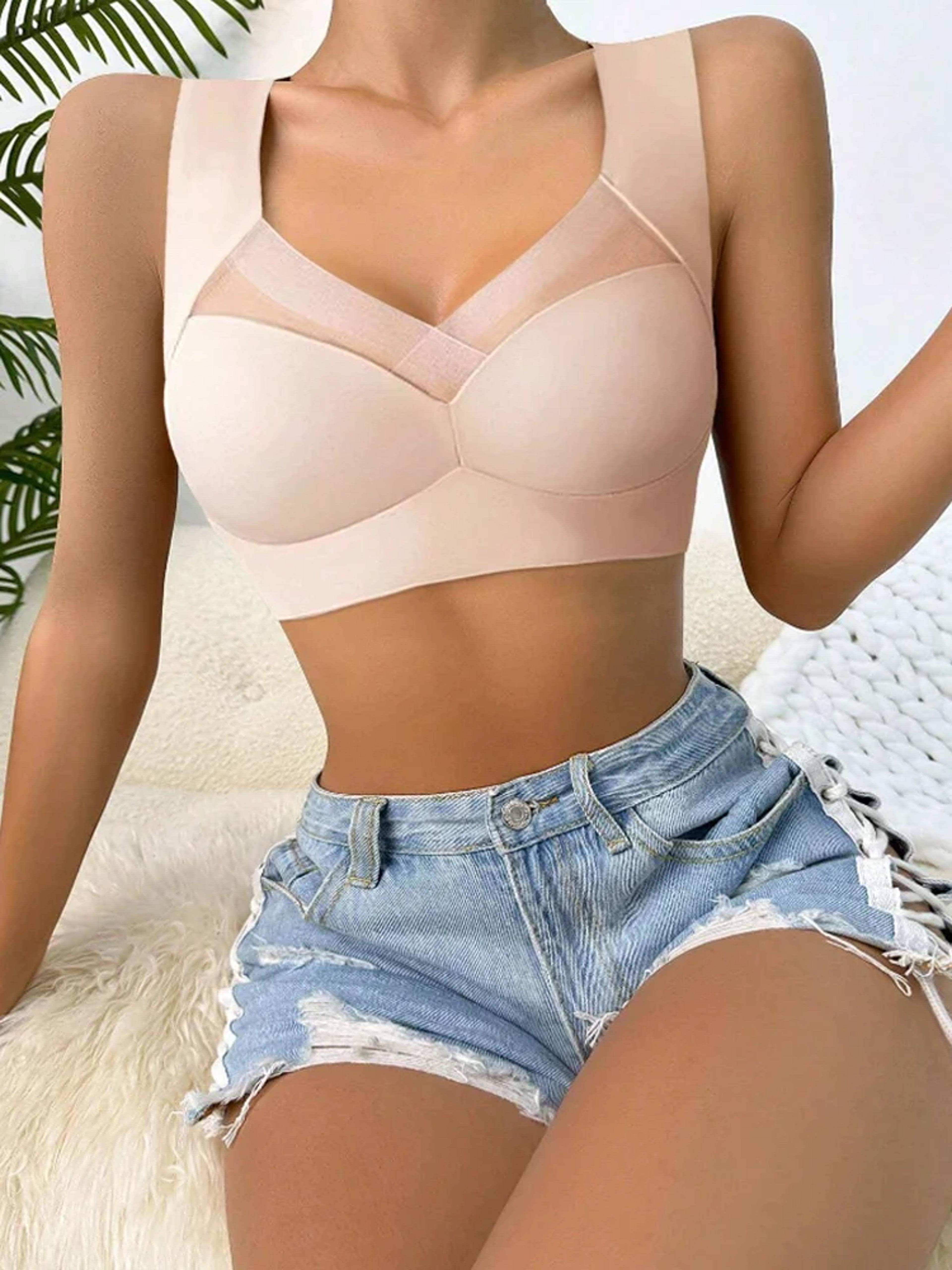 Seamless Wireless Bra For Women Comfortable Large  Small Sizes 3