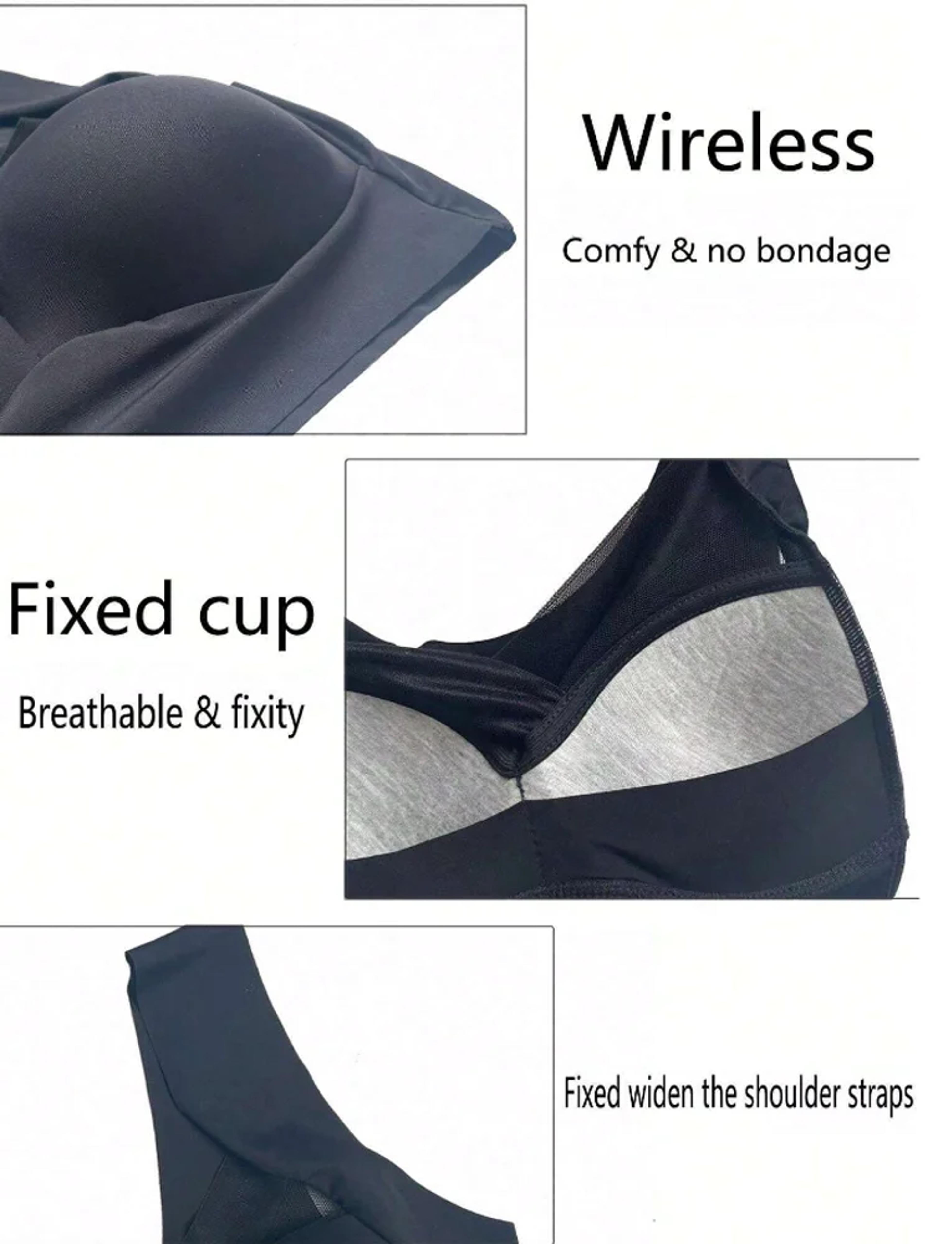 Seamless Wireless Bra For Women Comfortable Large  Small Sizes 4