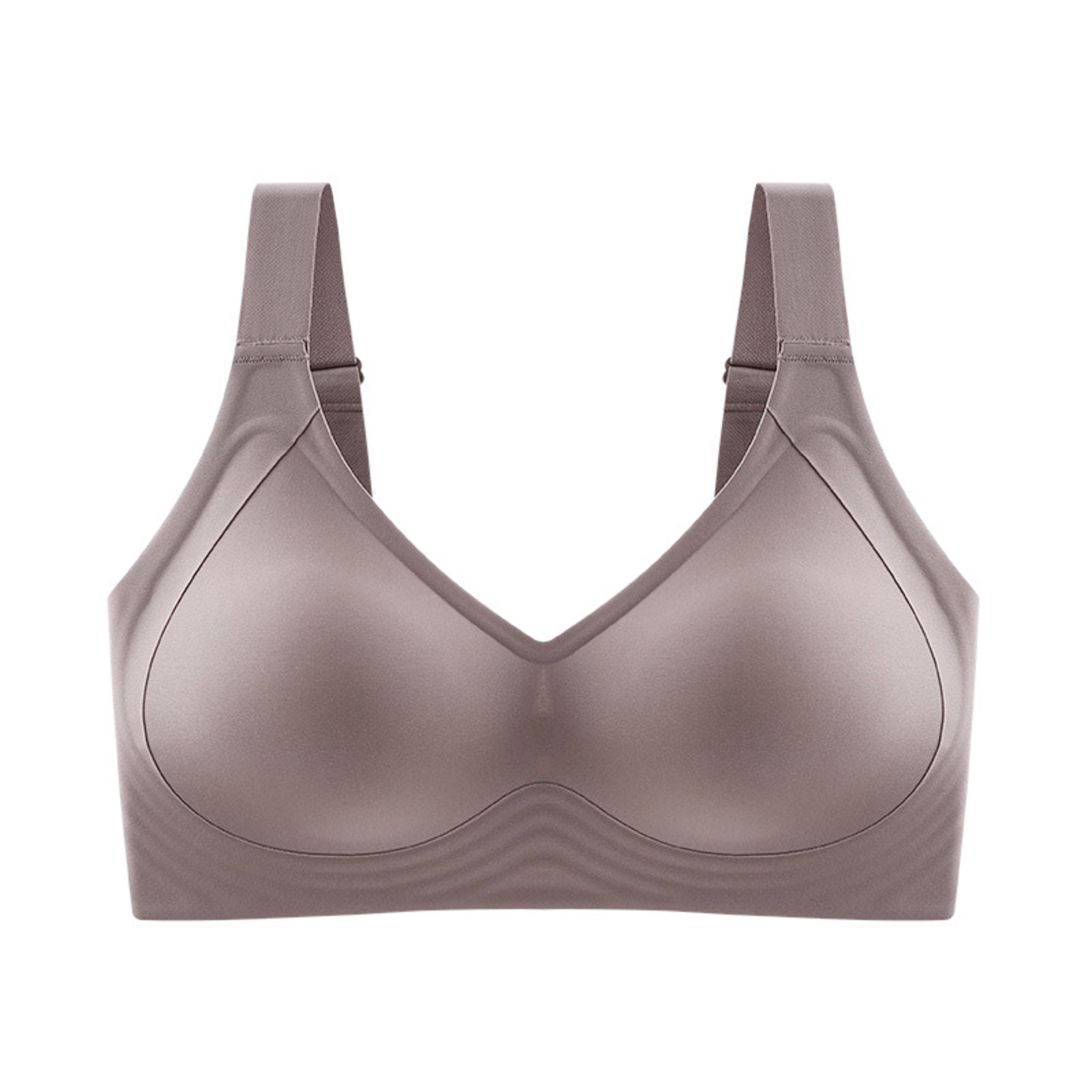 ComfortCurve Wireless Seamless Bralette Full Coverage No Underwire Everyday Bra 5