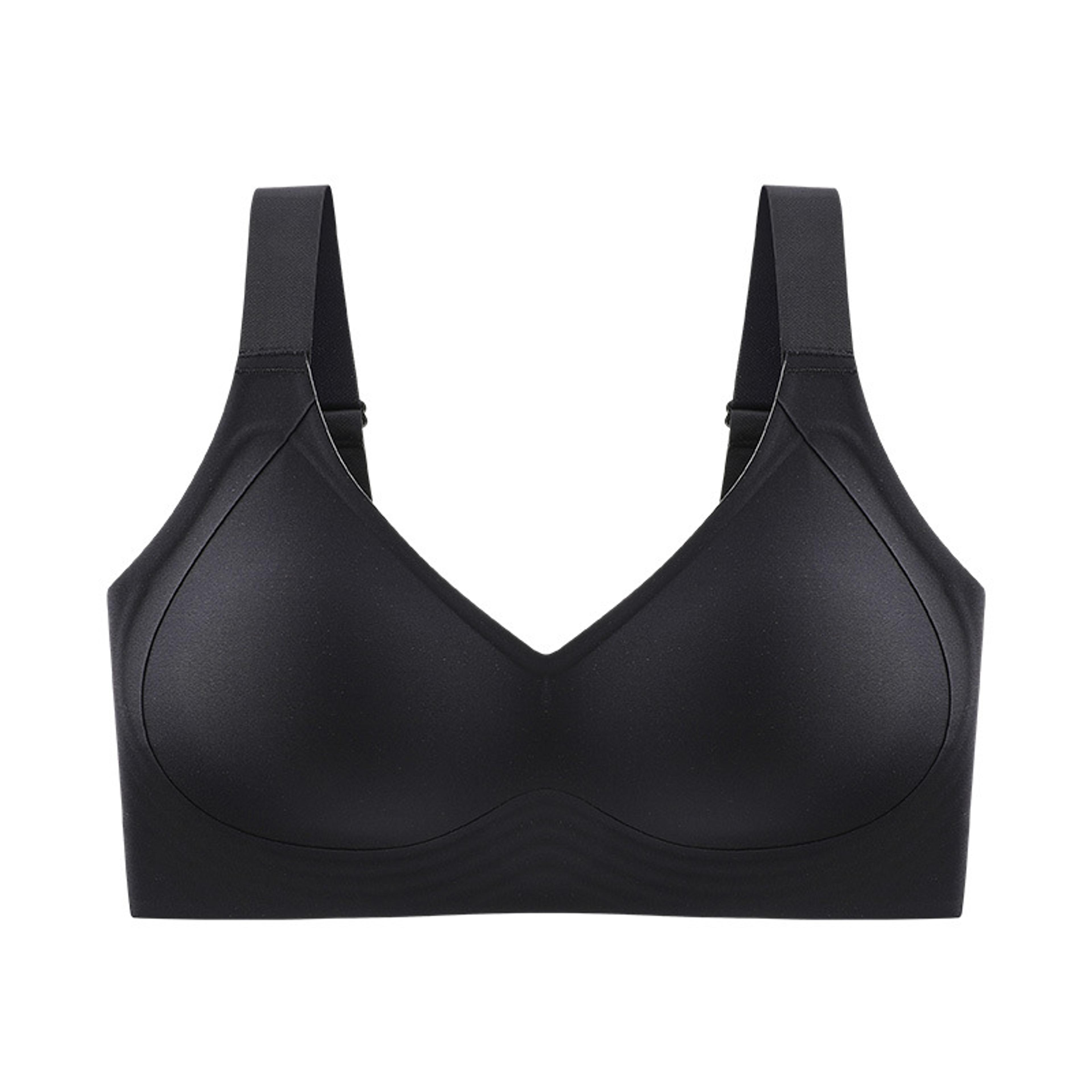 ComfortCurve Wireless Seamless Bralette Full Coverage No Underwire Everyday Bra 6