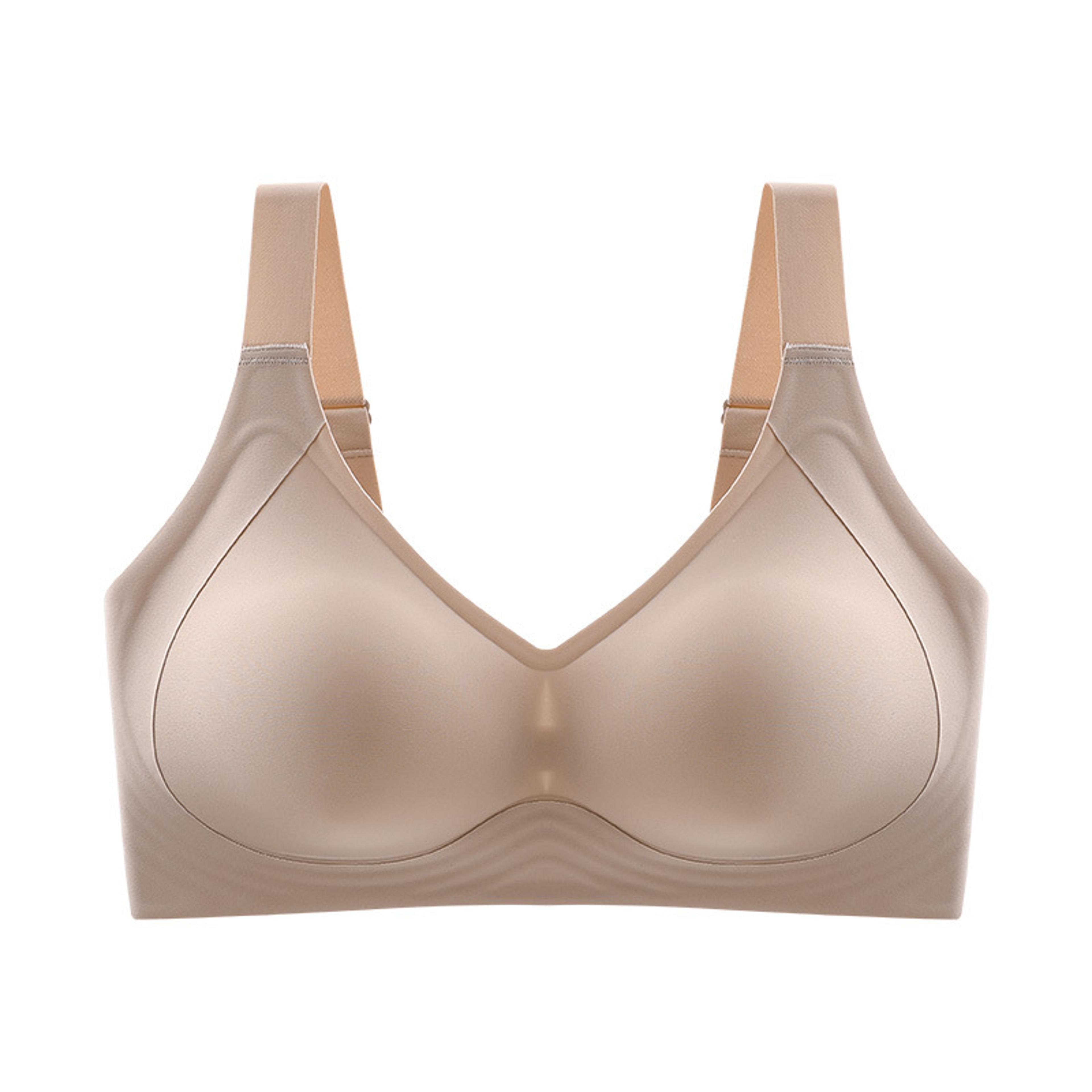 ComfortCurve Wireless Seamless Bralette Full Coverage No Underwire Everyday Bra 7