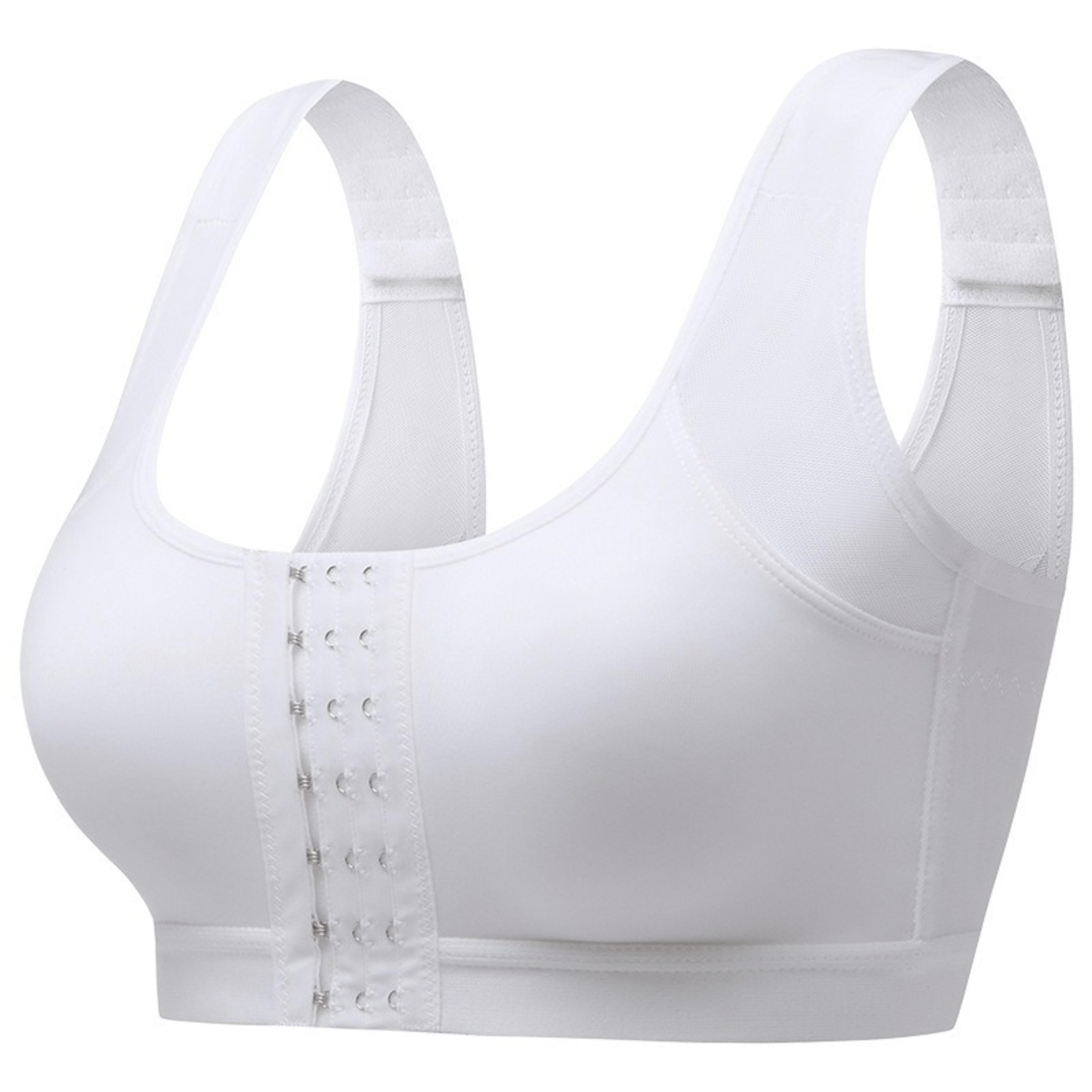 Front Closure Plus Size Wireless Yoga  Sports Bra With Posture Support Comfortable Push Up Fit 6