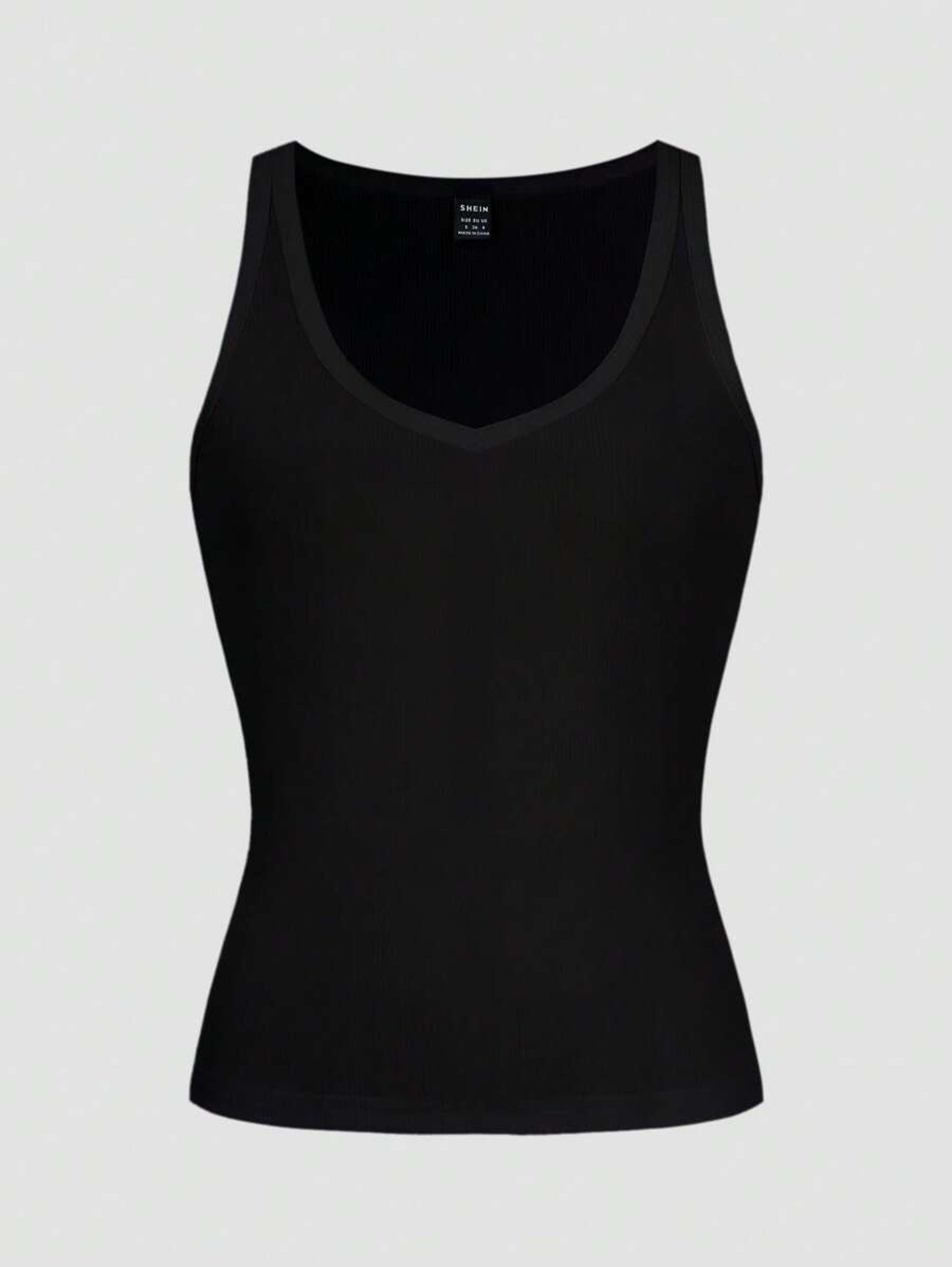 SlimFit Luxe Knit Camisole Tank Top For Women  Sleek Comfort  Sporty Style 3