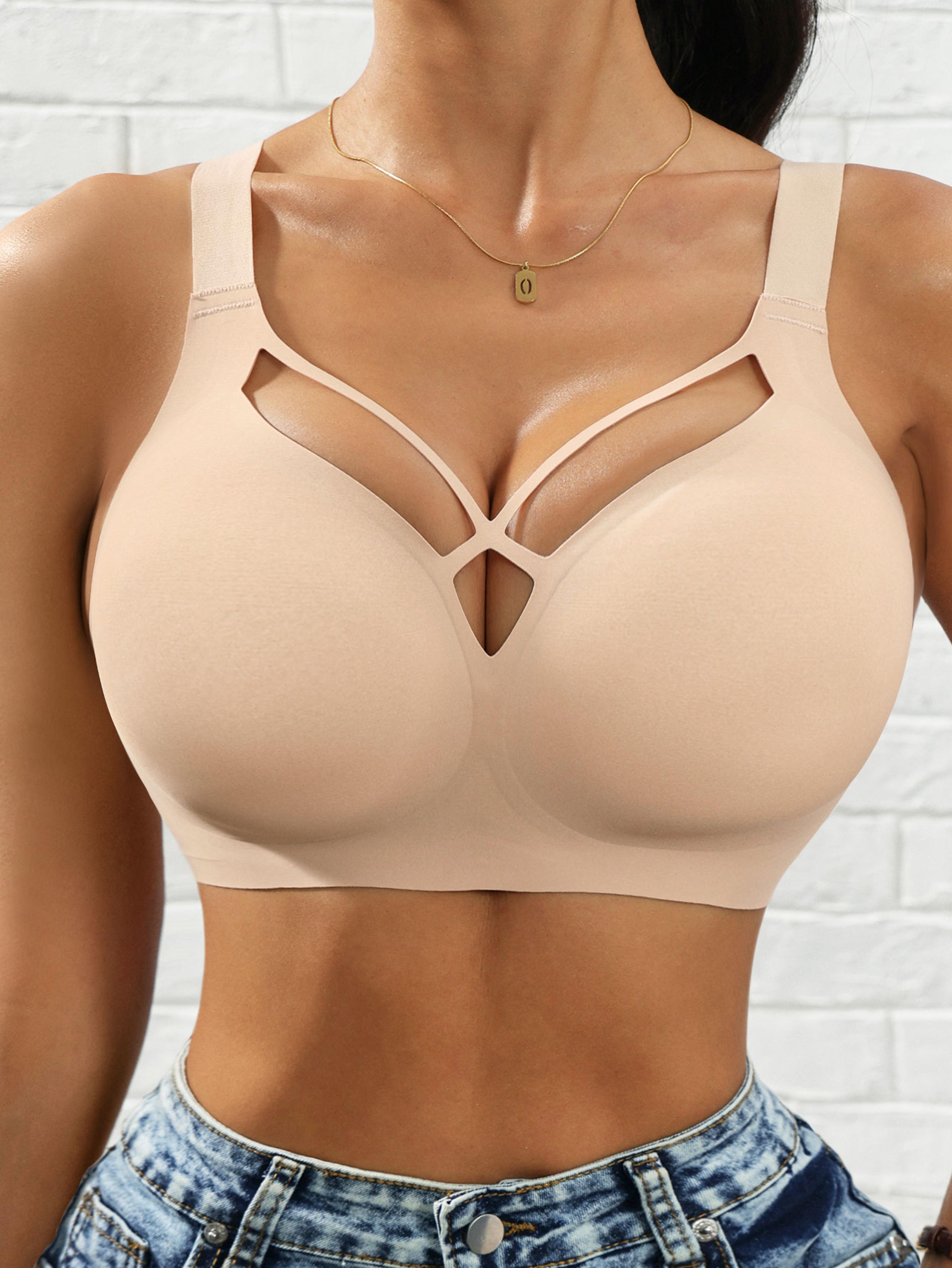 Premium Cross Front Yoga Sports Bra For Women Wirefree Comfort With Adjustable Straps  Removable Pa 3