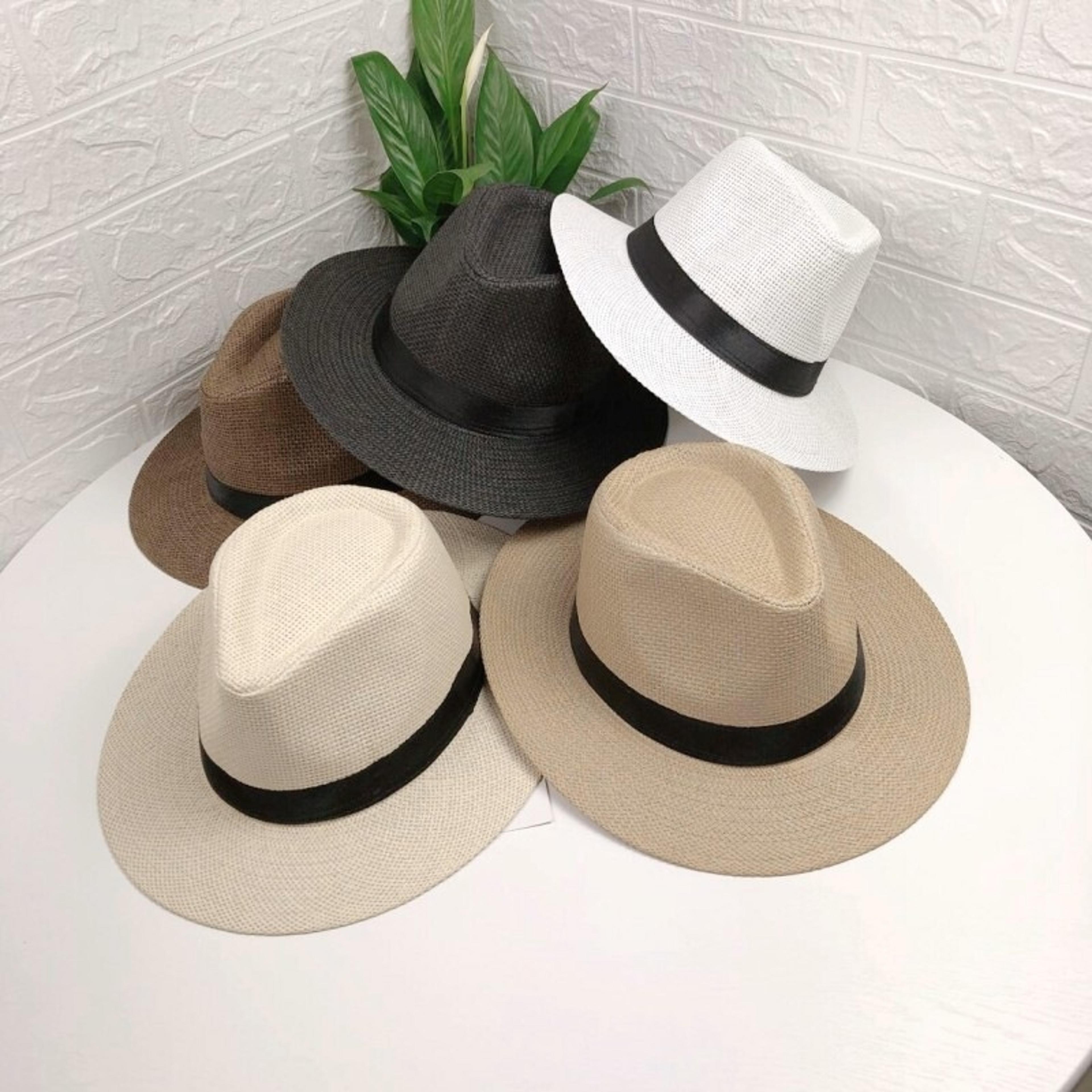 Handmade Havana Vintage Panama Hat Unisex Straw Sun Hat 1