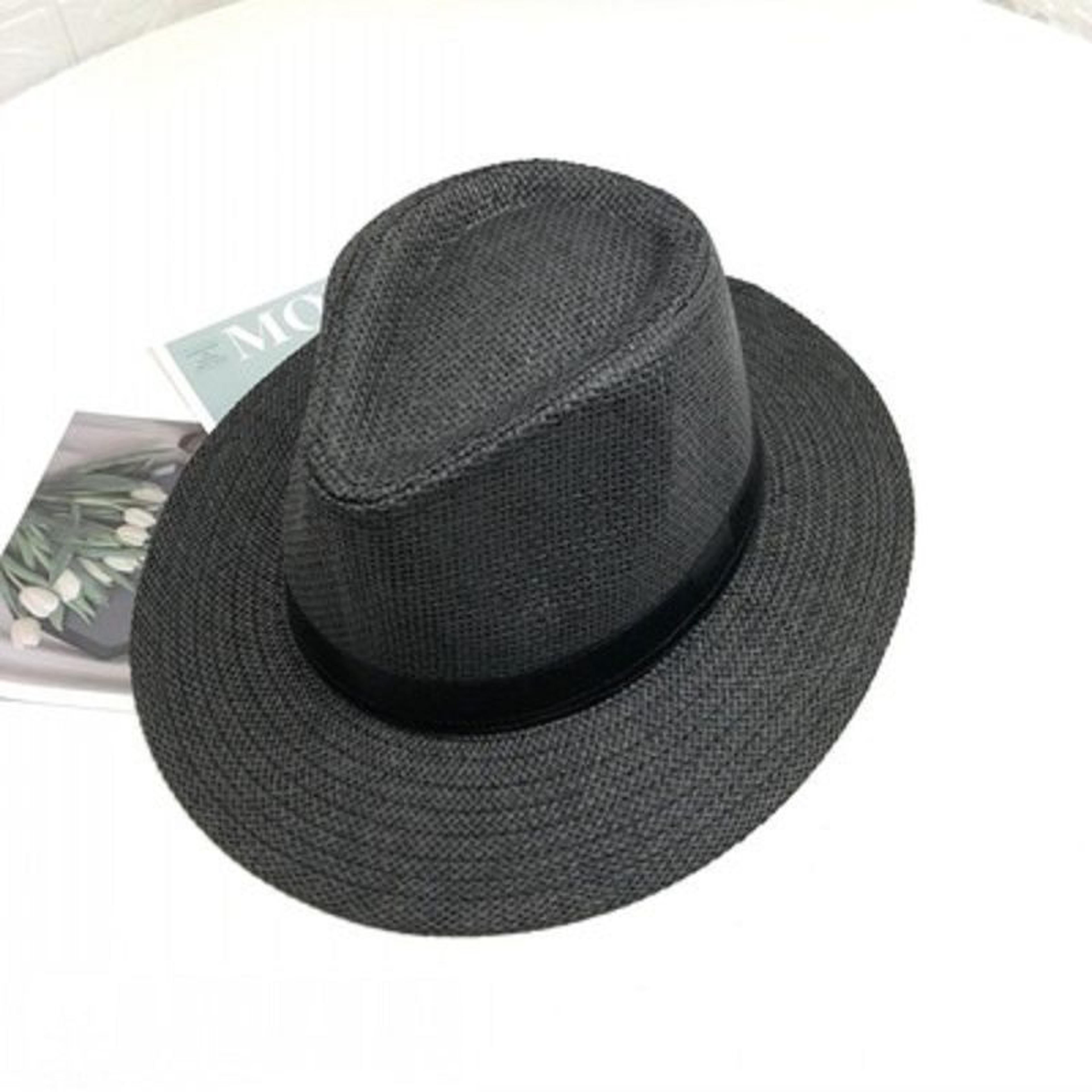Handmade Havana Vintage Panama Hat Unisex Straw Sun Hat 4