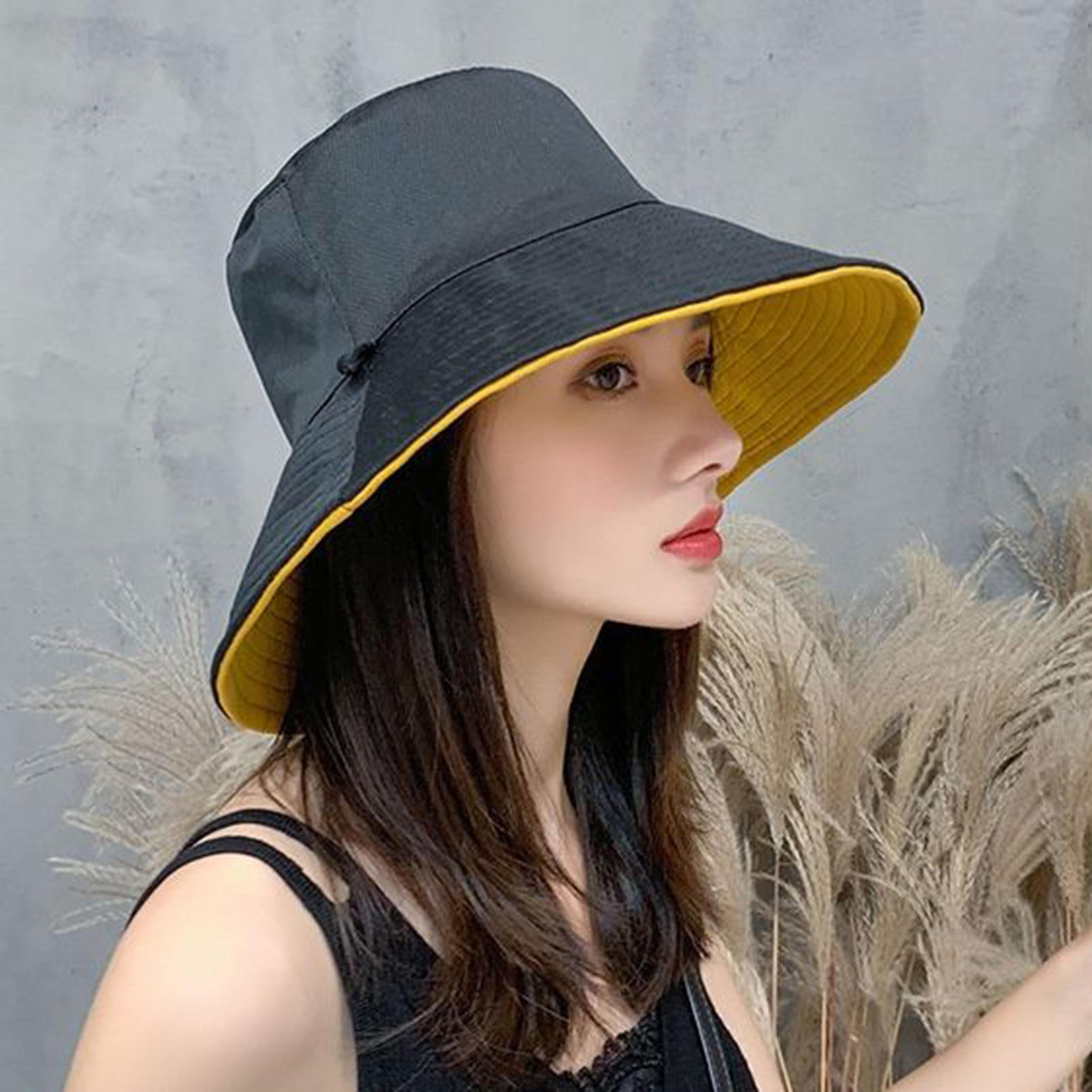 Korean Anti UV Foldable Bucket Hat For Beach And Summer Travel 3