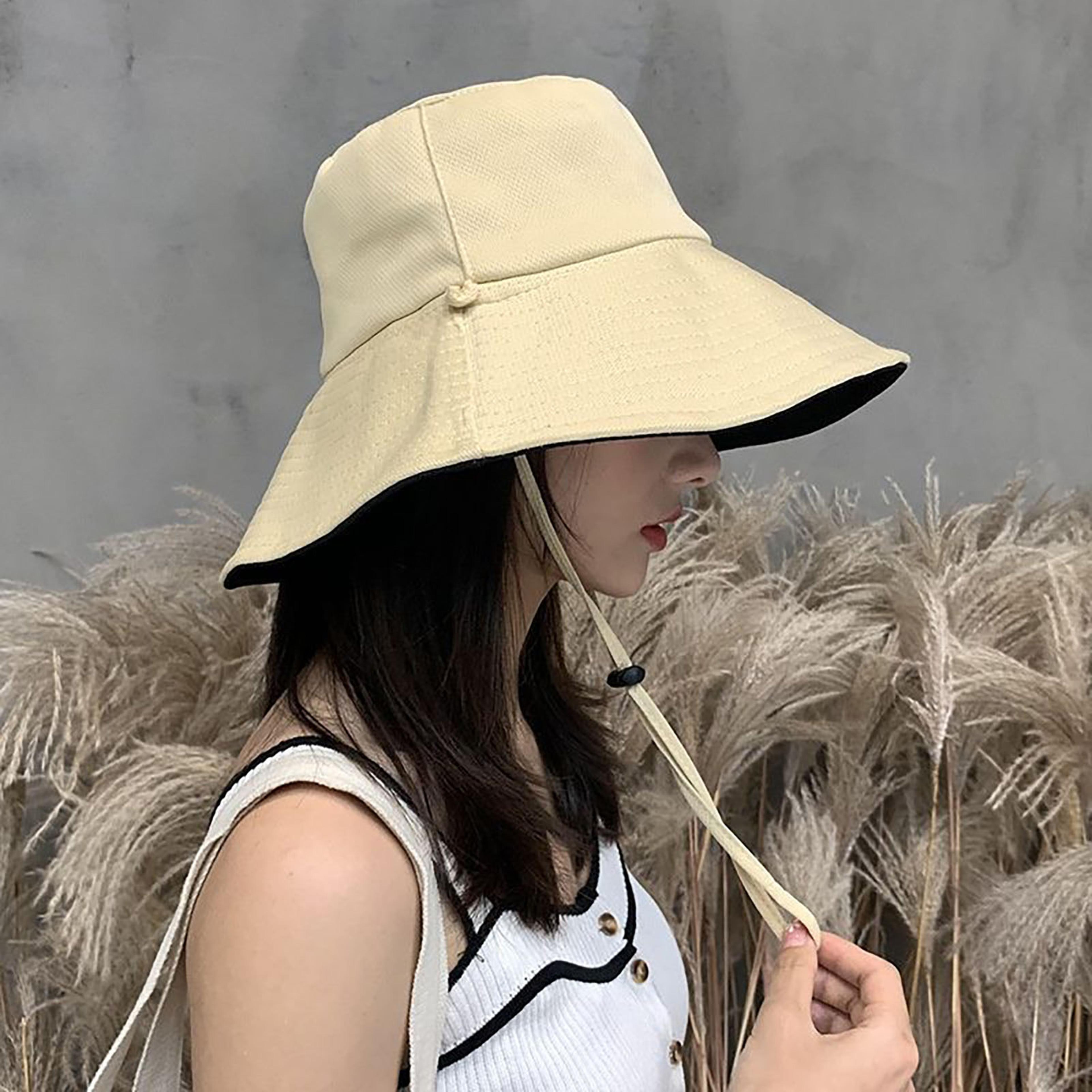 Korean Anti UV Foldable Bucket Hat For Beach And Summer Travel 10