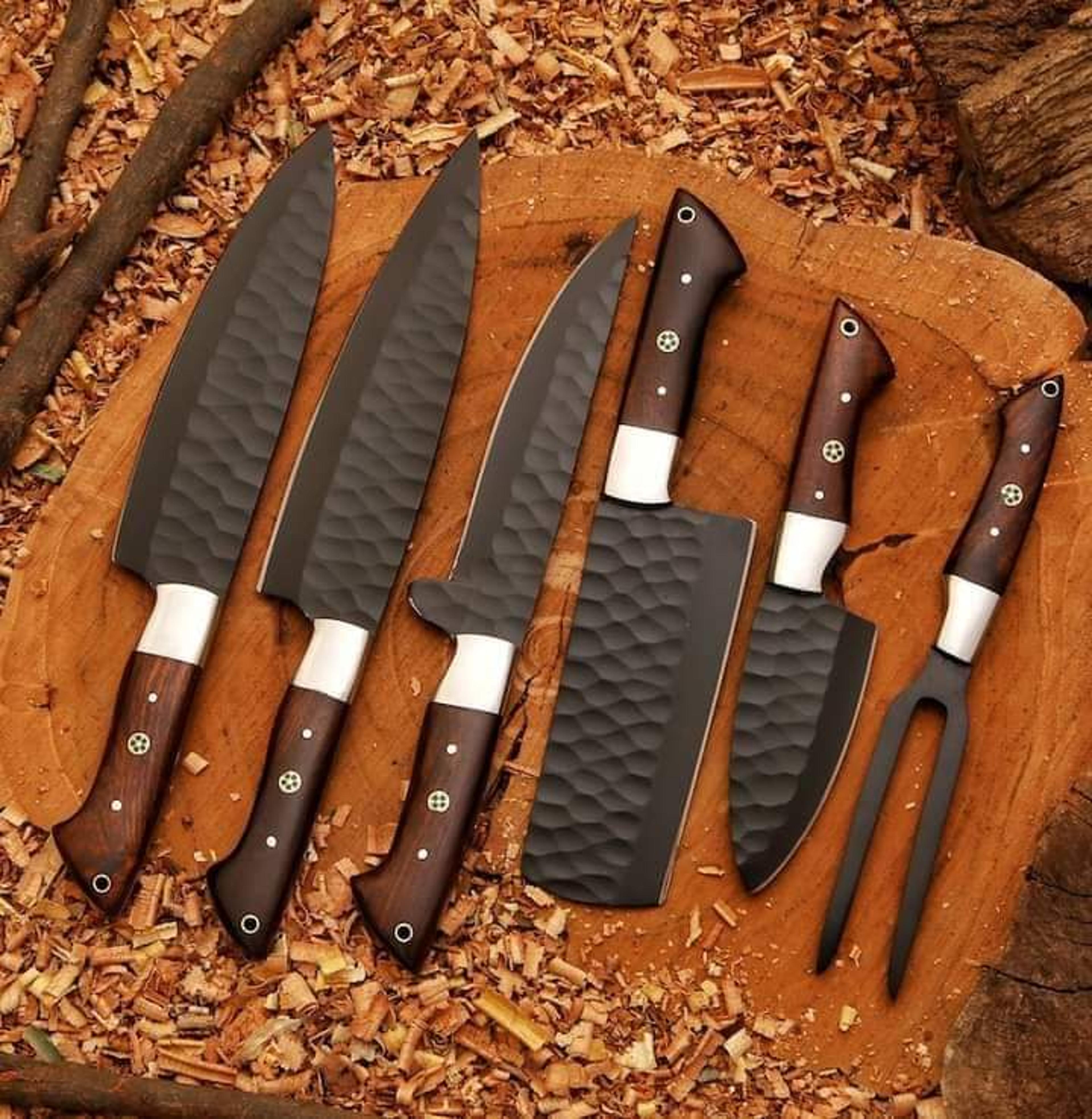 Damascus Chef Set Of 5Pieces