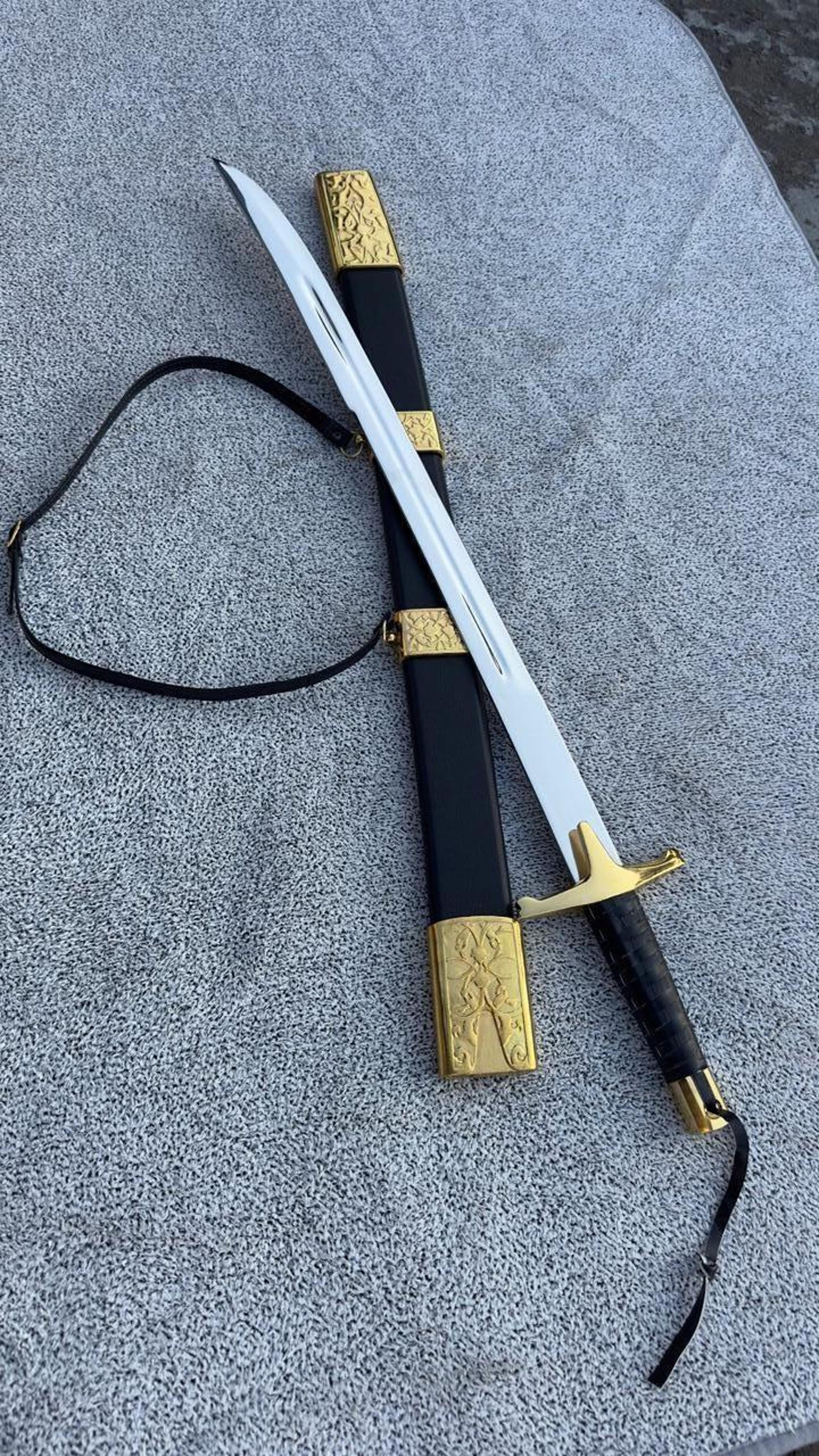 Custom Ertugrul Ghazi Sword Turkish Replica Sword Collector Gift For Men 1