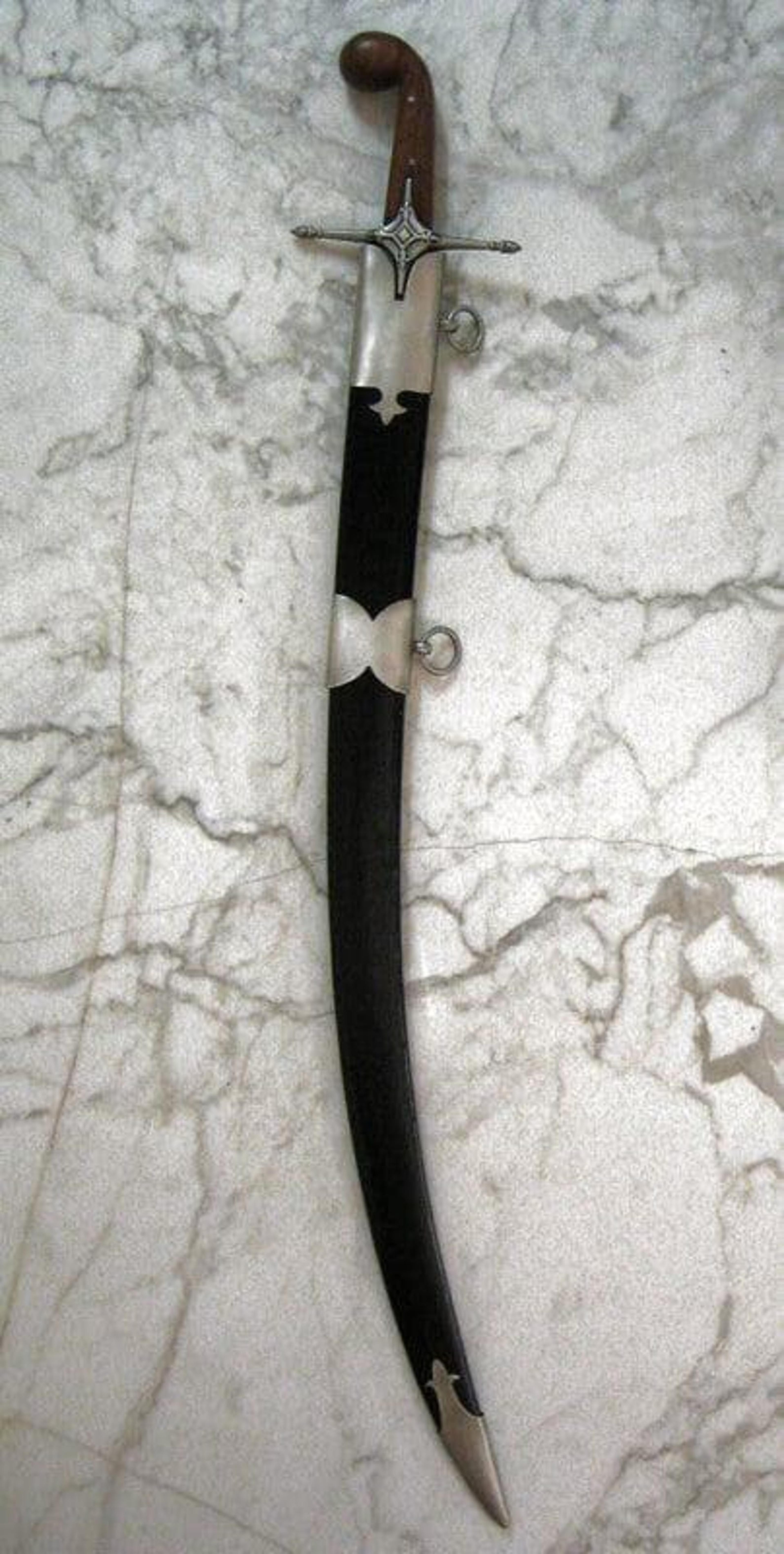 Custom Ottoman Saber Sword Kilij Replica With Scabbard Collector Gift 4