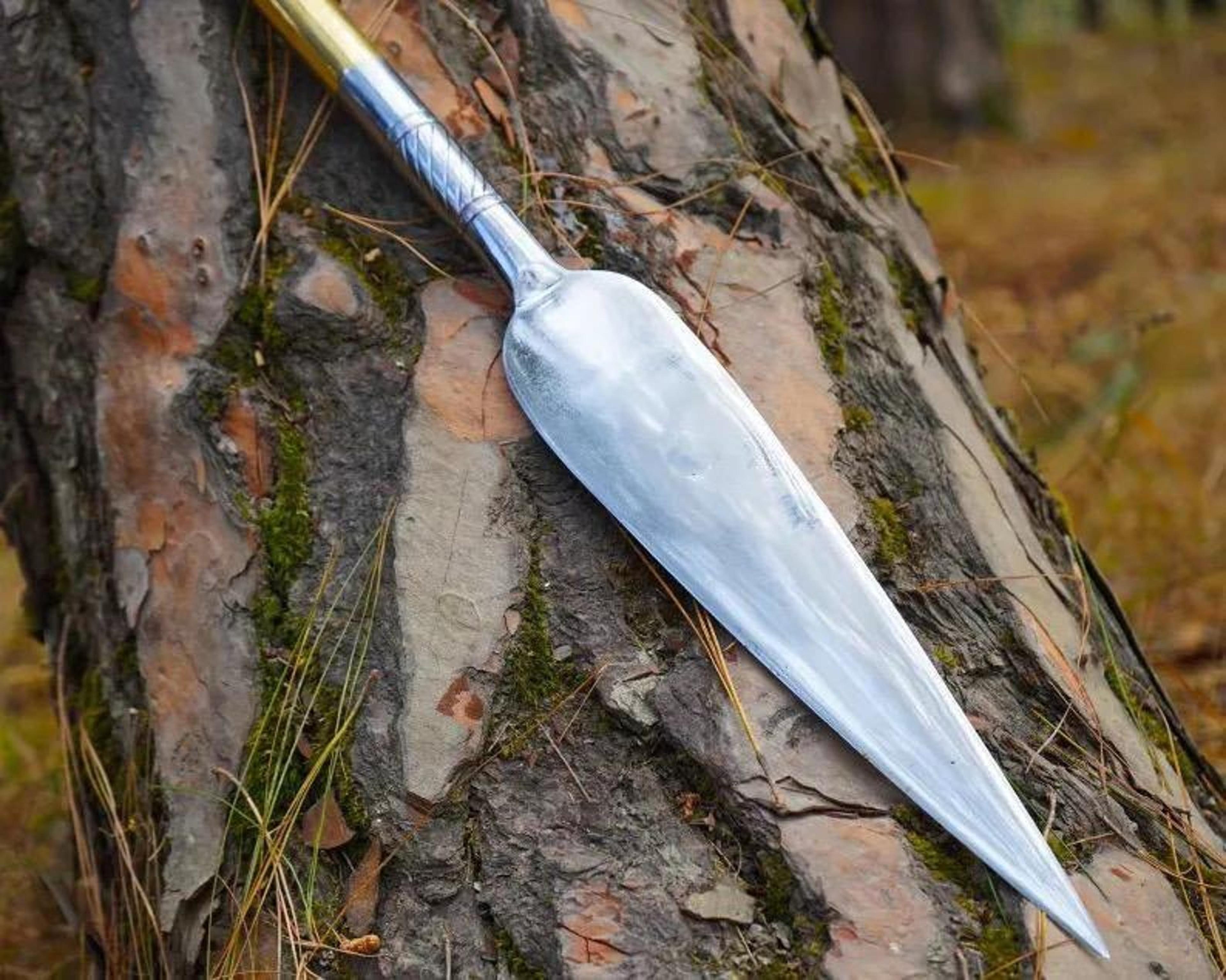Handcrafted Medieval European Style Arming Swords With Rosewood Handle And Leather Wrap For Collect