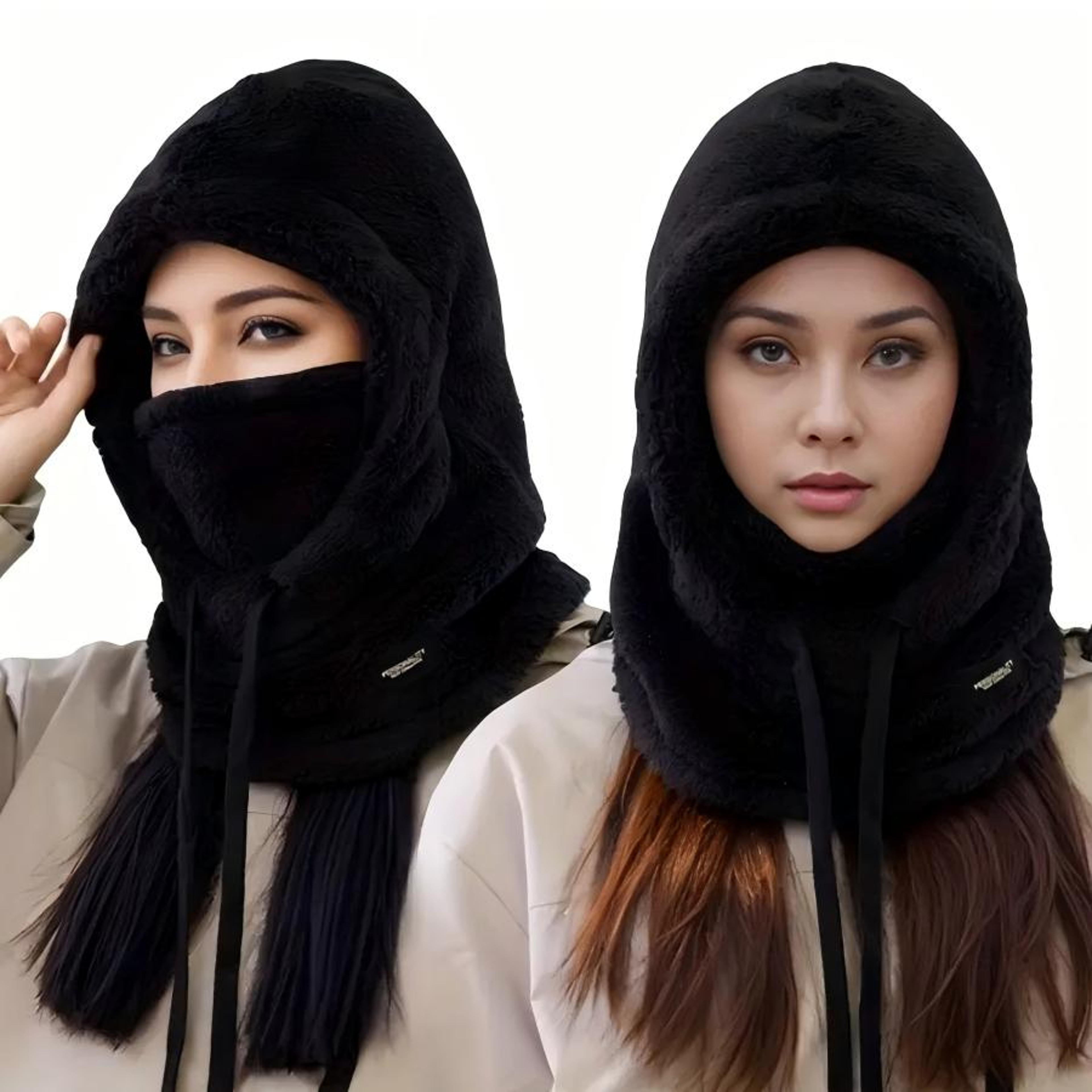 winter thermal balaclava face mask for skiing, cycling & cold weather riding