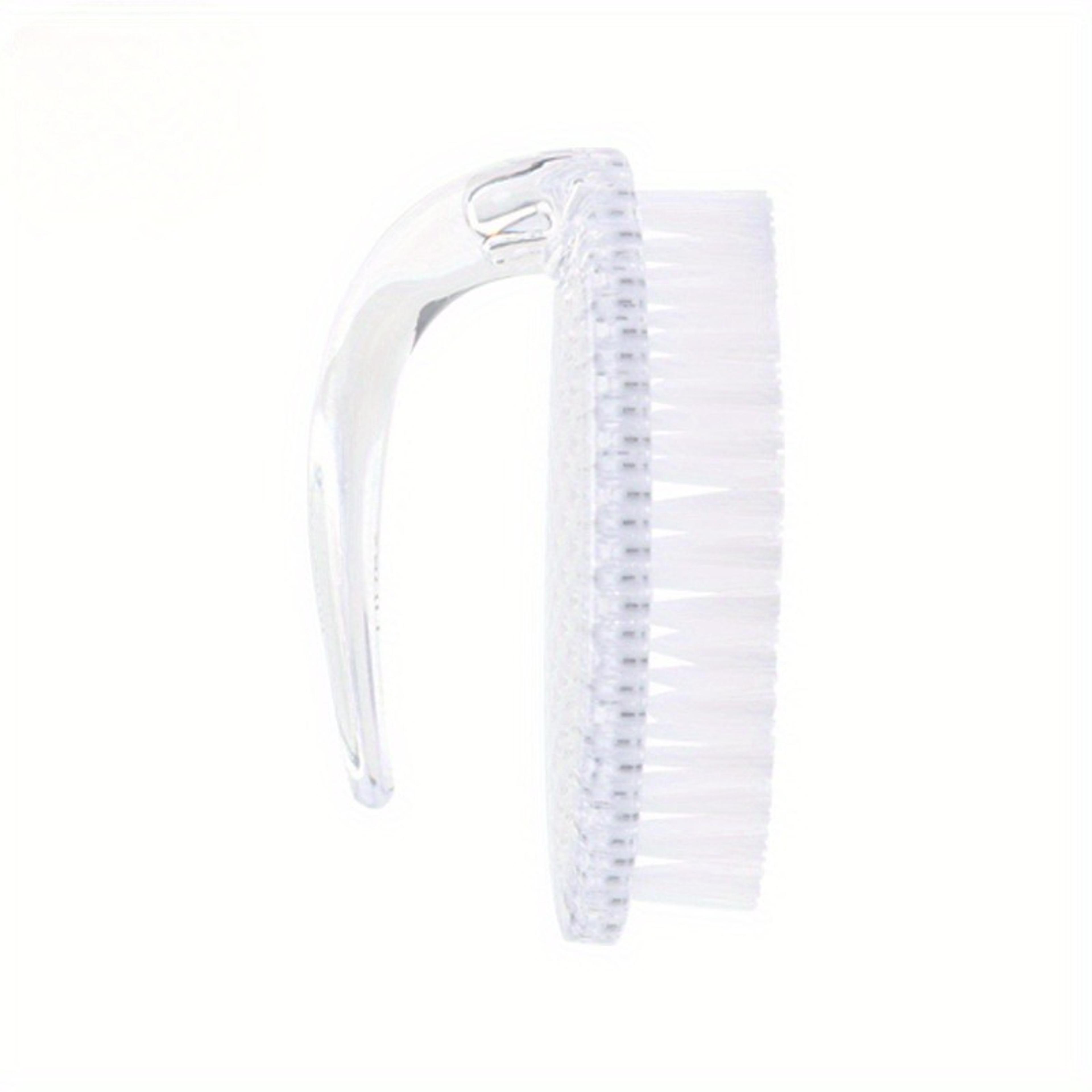 Oval Nail Brush Nail Dust Brush Plastic Nail Cleaning Brush Soft Bristle Brush Sweep Nail Dust Effe 4