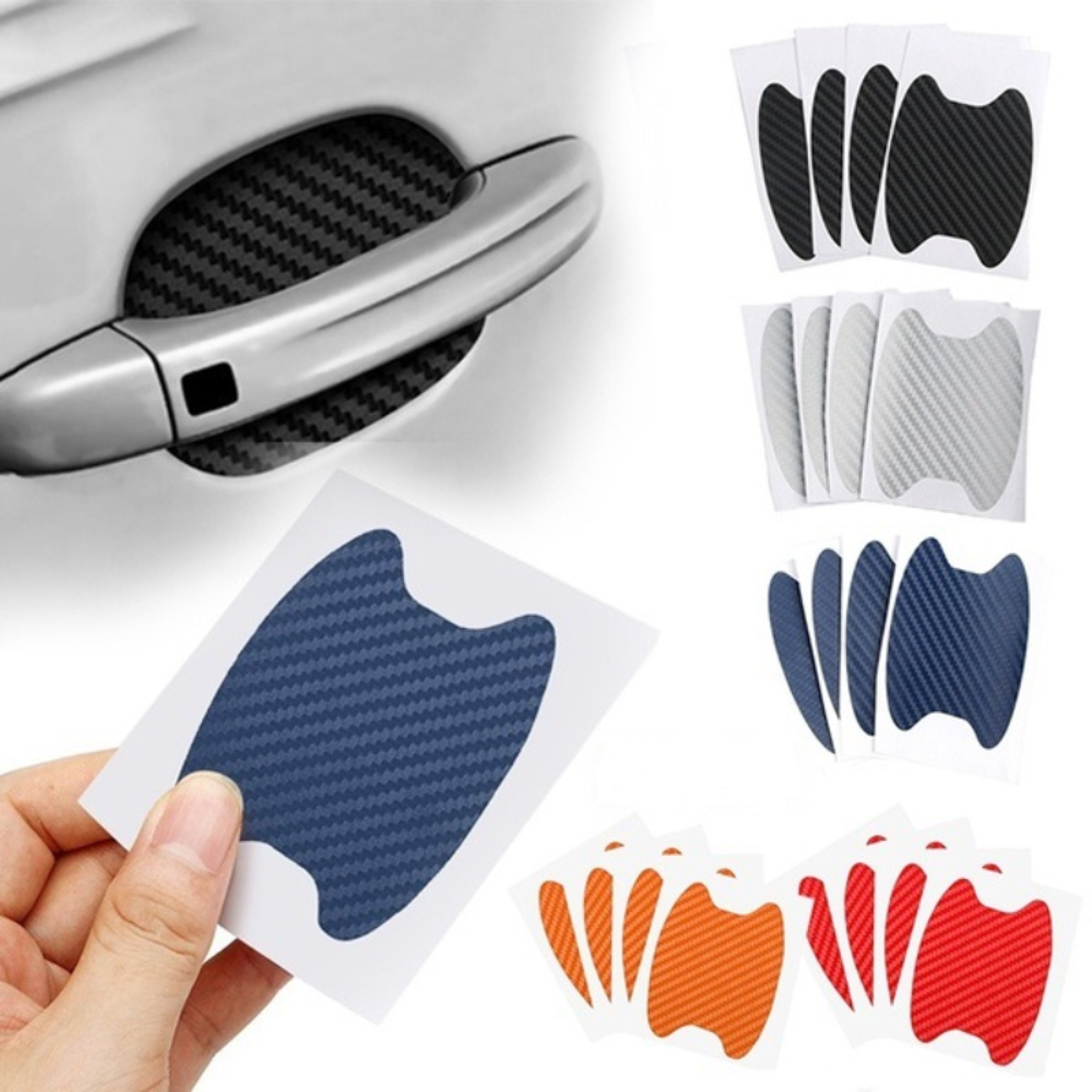 car door sticker, scratches resistant cover, auto handle protection film, exterior accessory