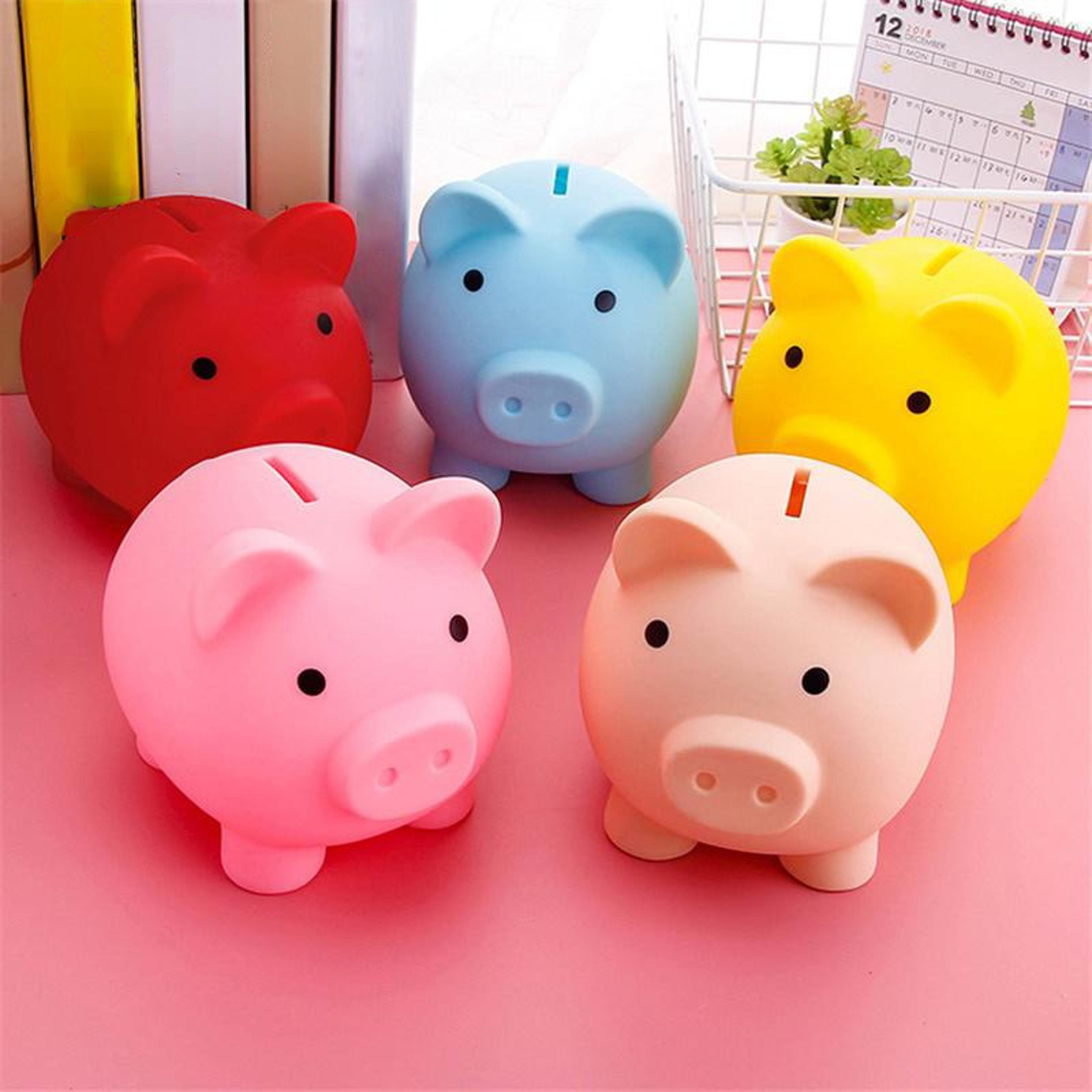 children piggy money bank, small piggy bank storage, kids toys money boxes, home decor money saving box