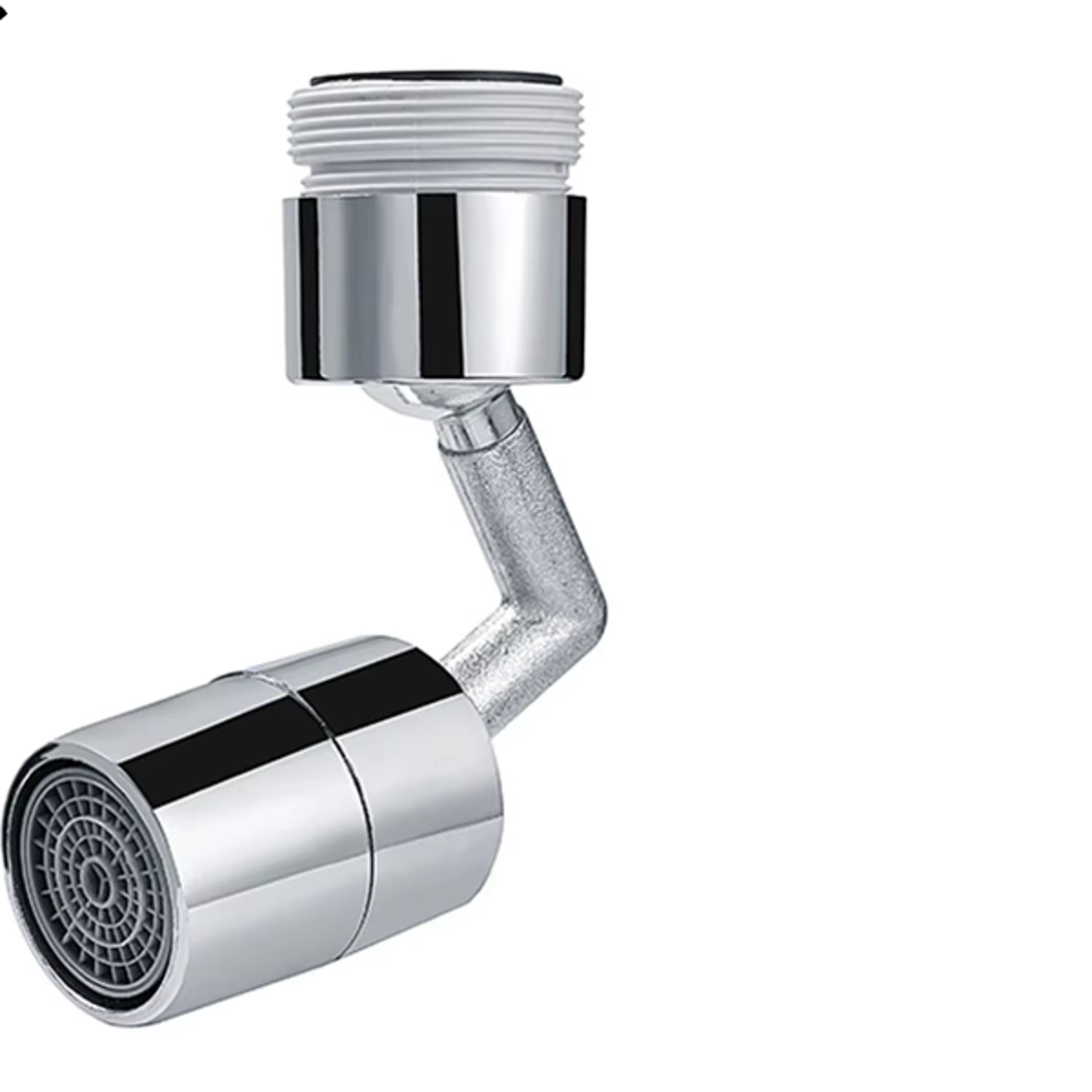 Universal Faucet Extension Adaptor Rotating Splash Proof Water Saving ABS Plastic Aerator