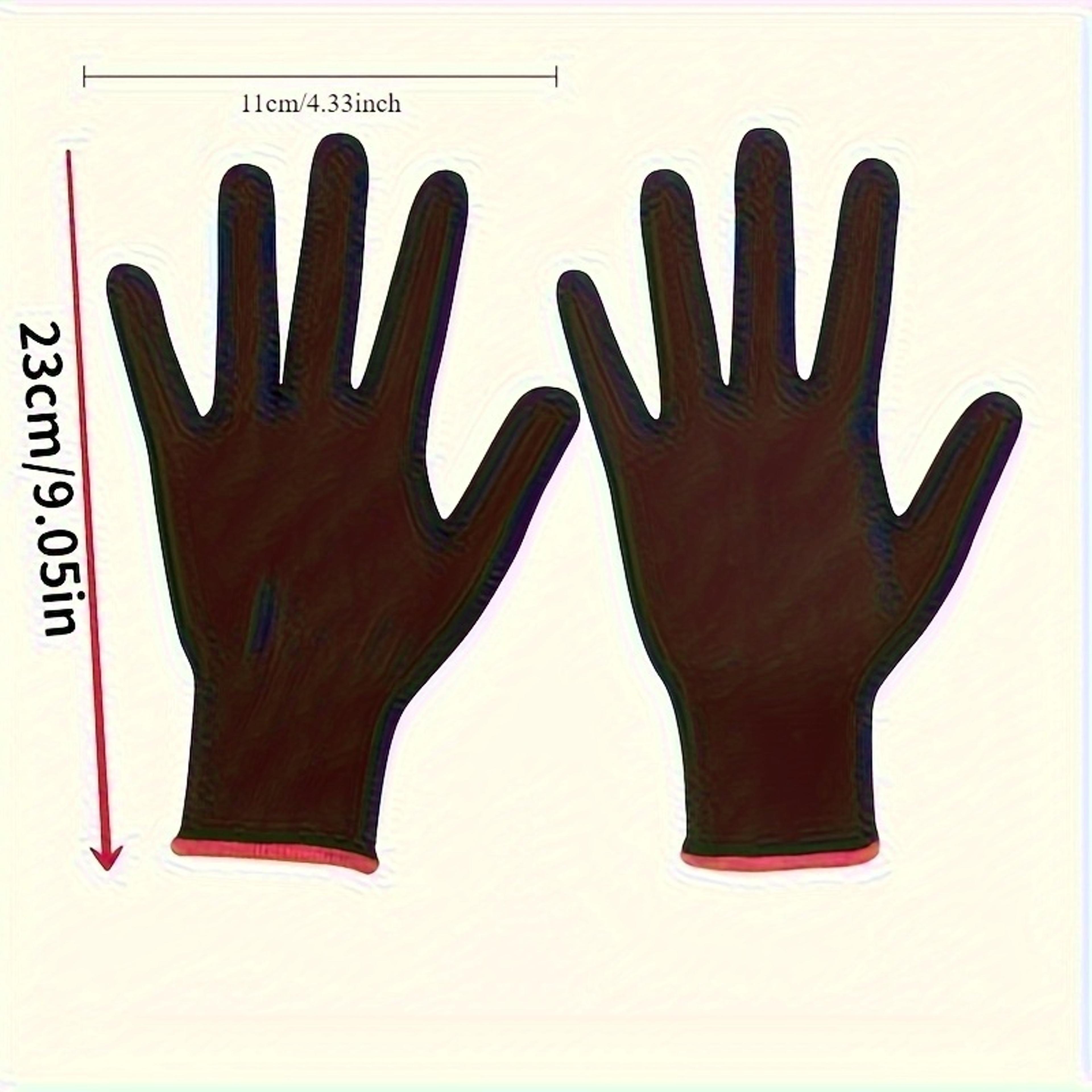 Breathable Nylon Garden Work Gloves Set For Excavation And Planting 4