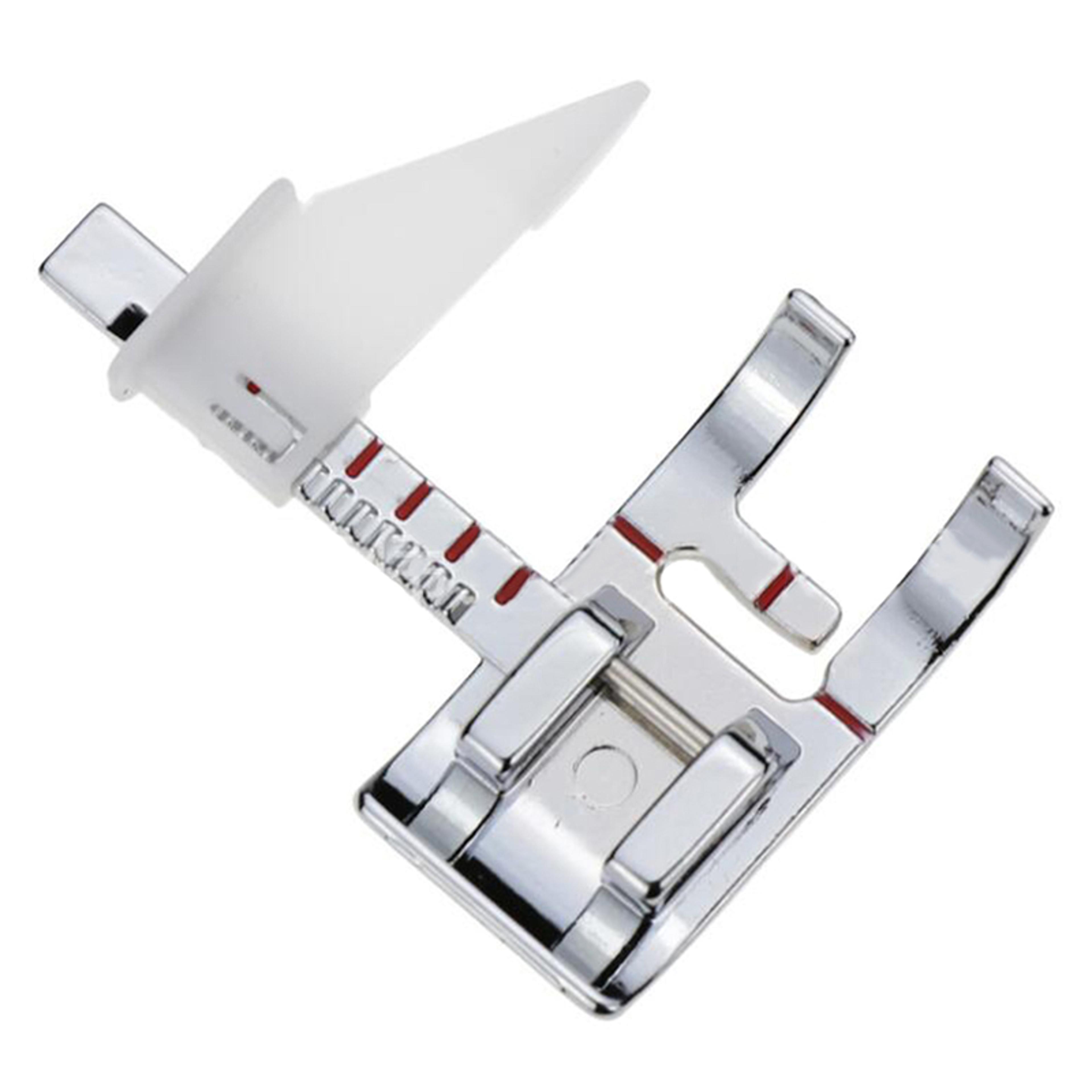 adjustable guide sewing machine presser foot for shank snap-on singer, janome, juki, brother, baby lock
