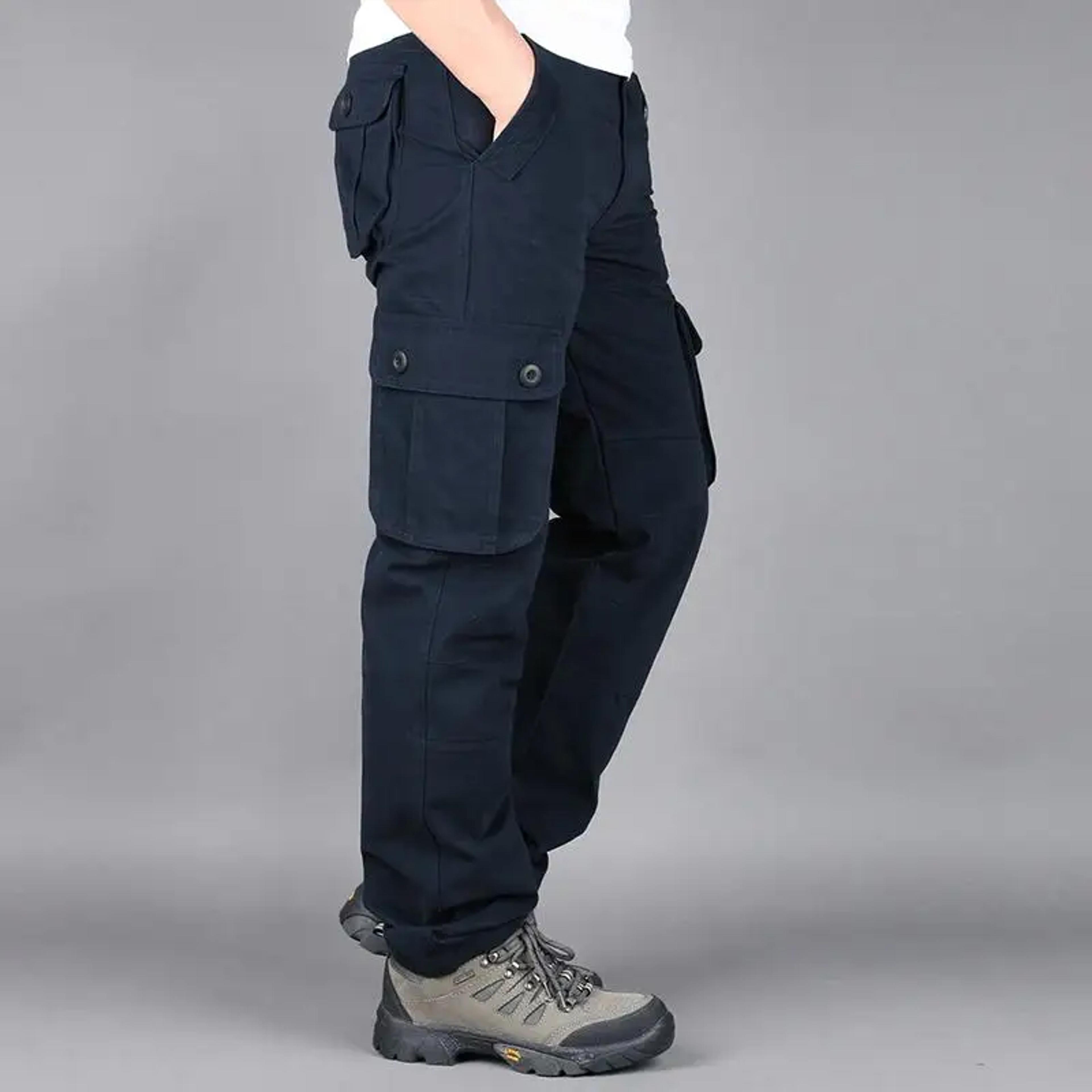 Tactical Cargo Pants For Men Cotton Overalls For Outdoor Work 2