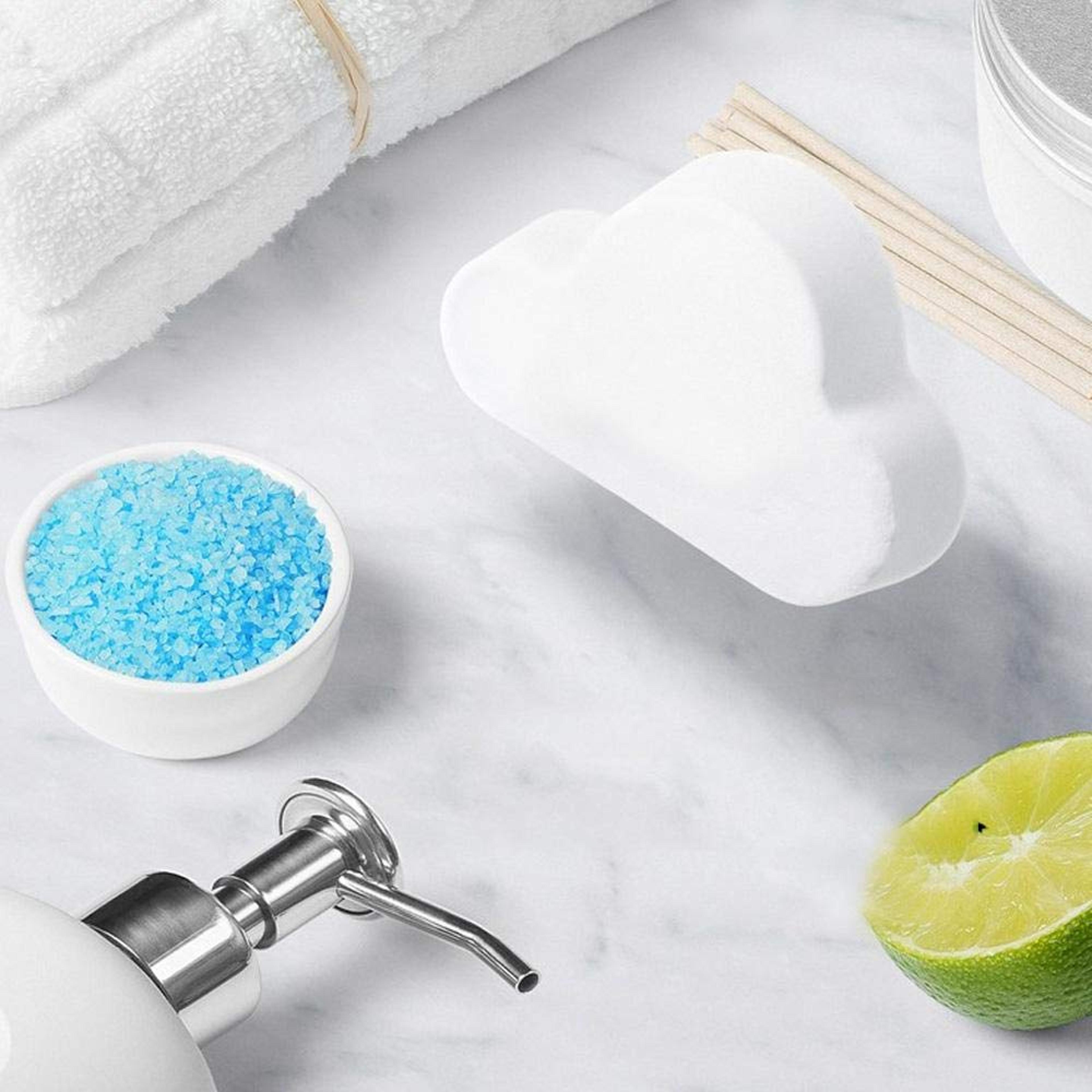 rainbow bath bombs gift set, handmade fizzies for women, perfect for bubble & spa bath, essential & fragrance oils