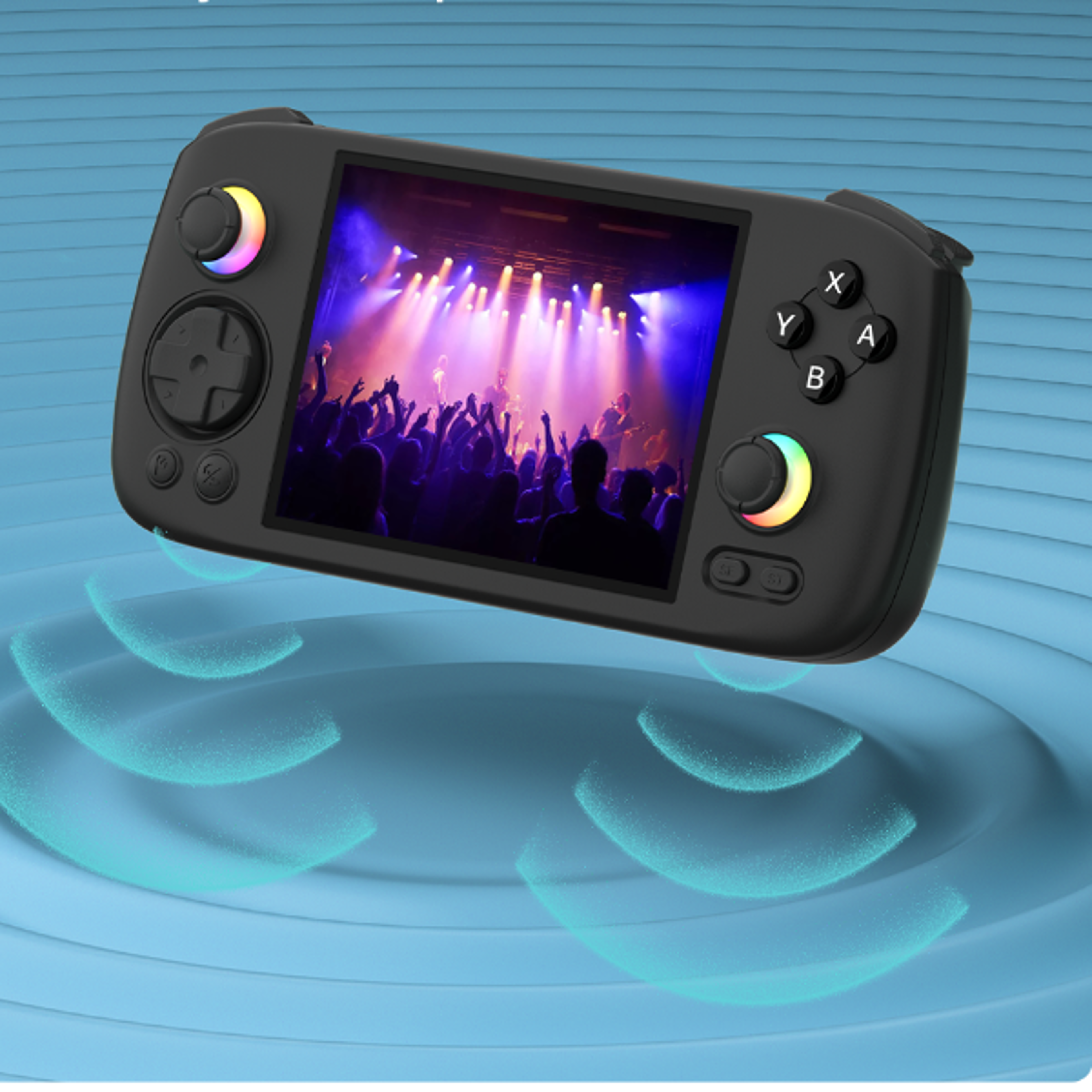 handheld game console, ips multi-touch screen, android, hall joy stick, hall trigger, video game system