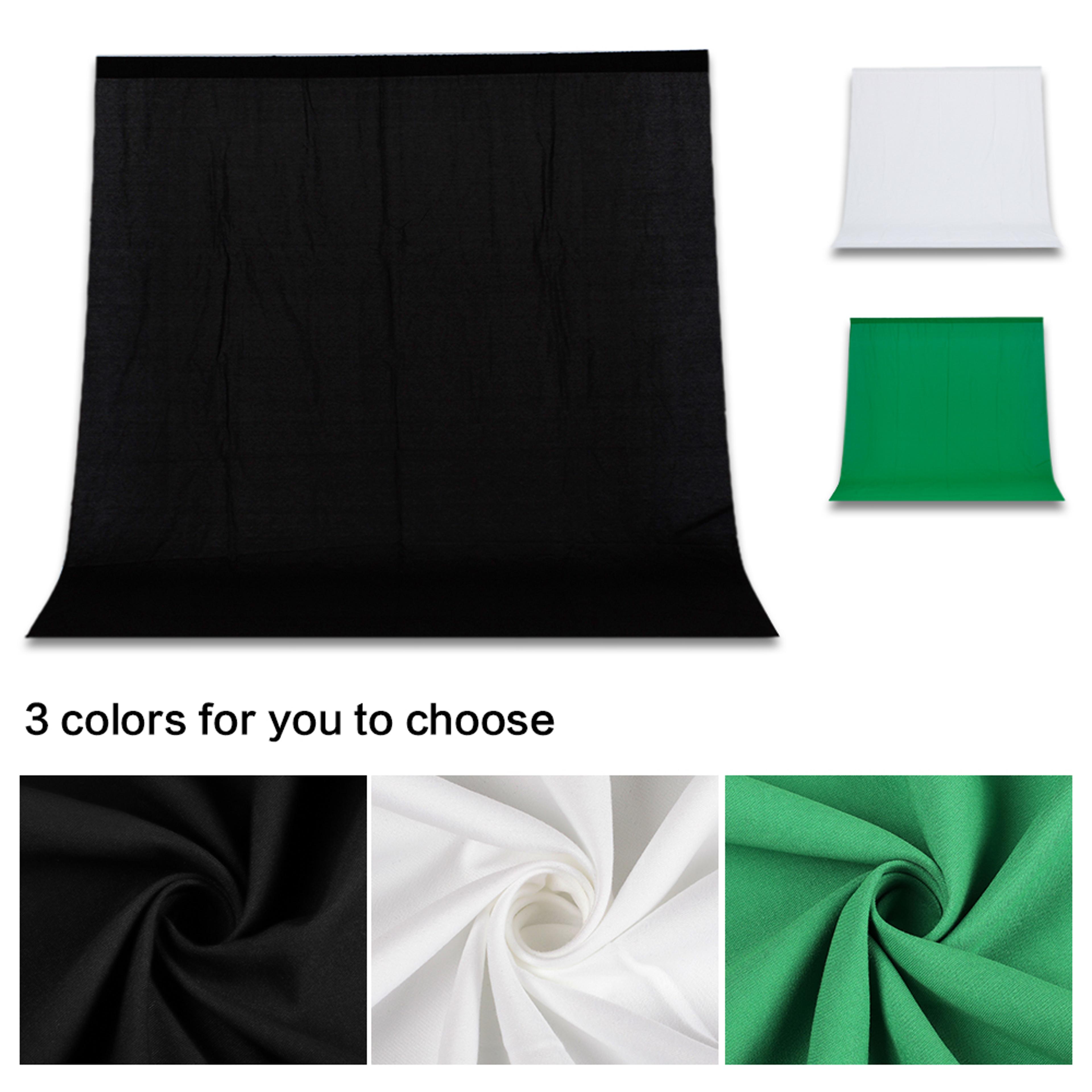 Back Drop Cloth Cotton Muslin For Photography Studio Backgrounds Chrome Key Screen 1