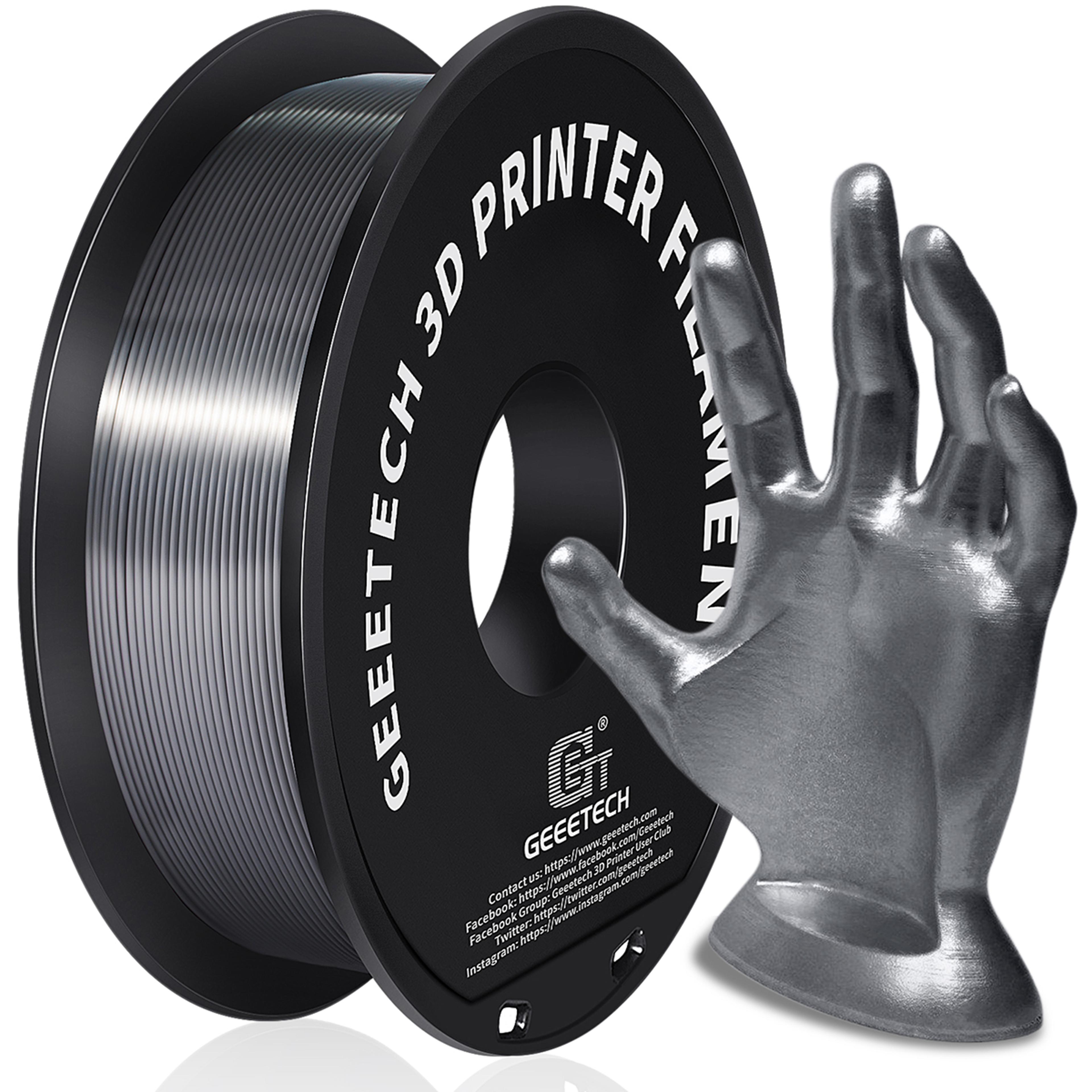 tangle free 3d printer filament plastic, black and white printing wire materials, vacuum packaging
