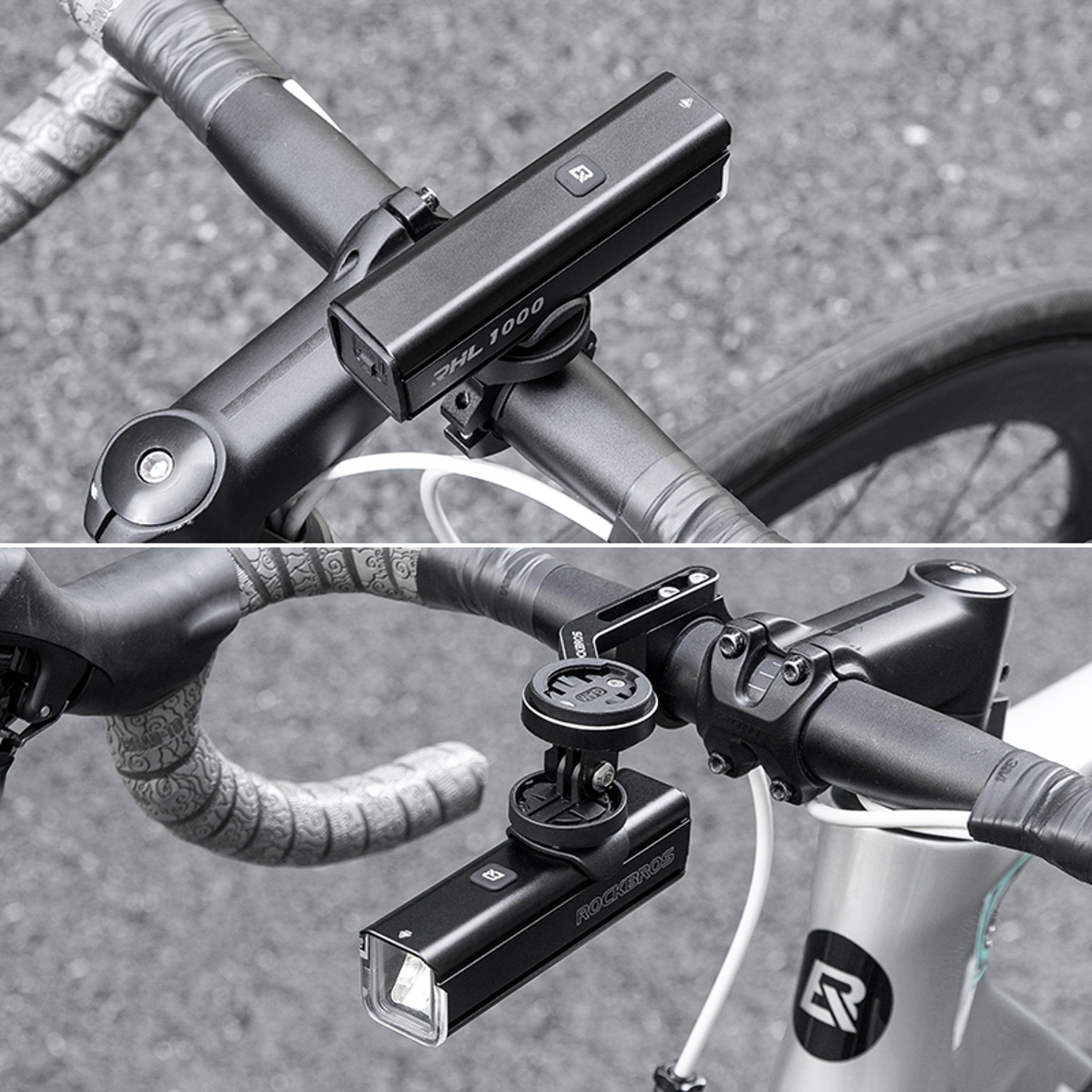 bike front light, type-c rechargeable bicycle light, led flashlight, rain proof mtb cycling headlight