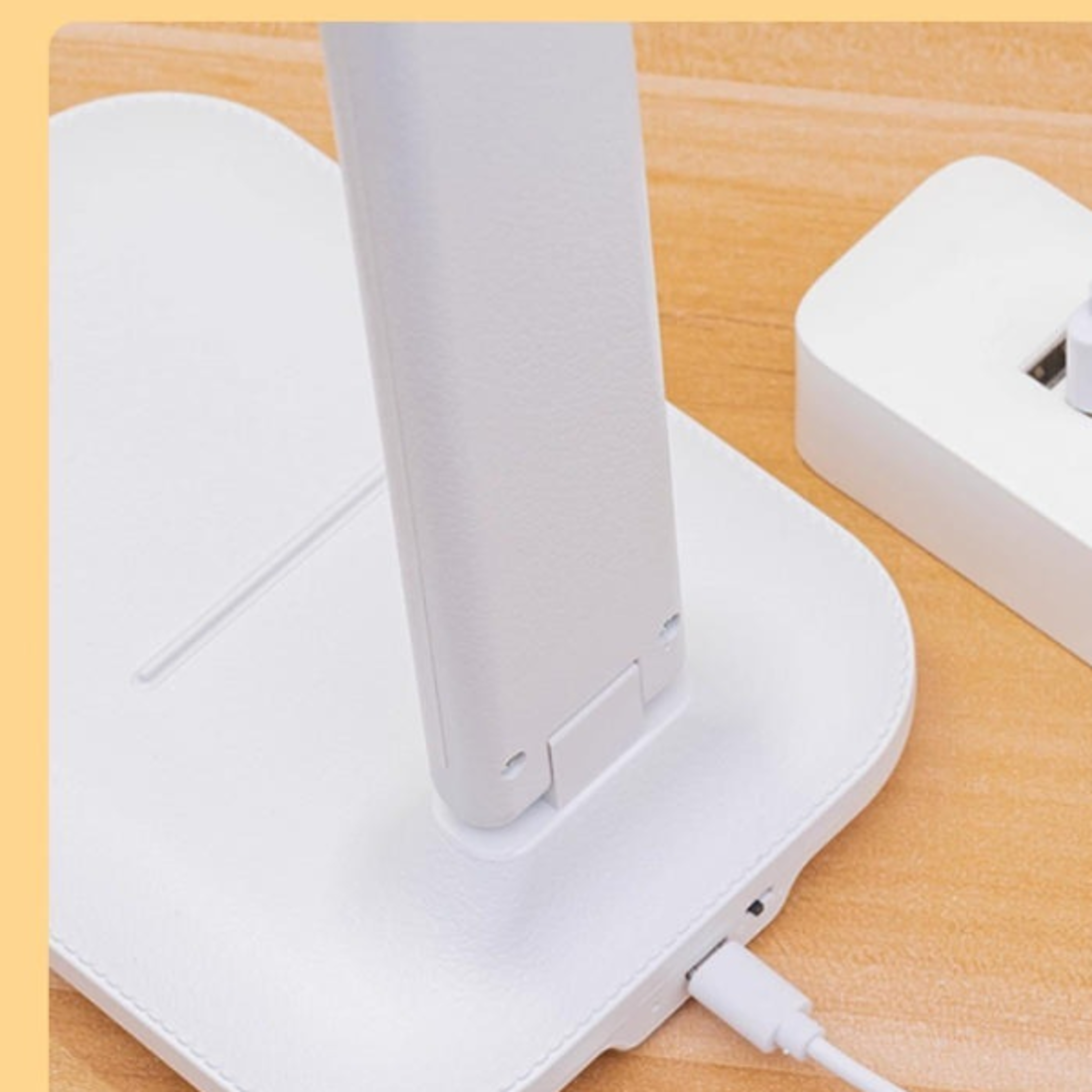 foldable eye protection desk lamp, three-speed dimming, usb charging & plug-in, ideal for learning and working