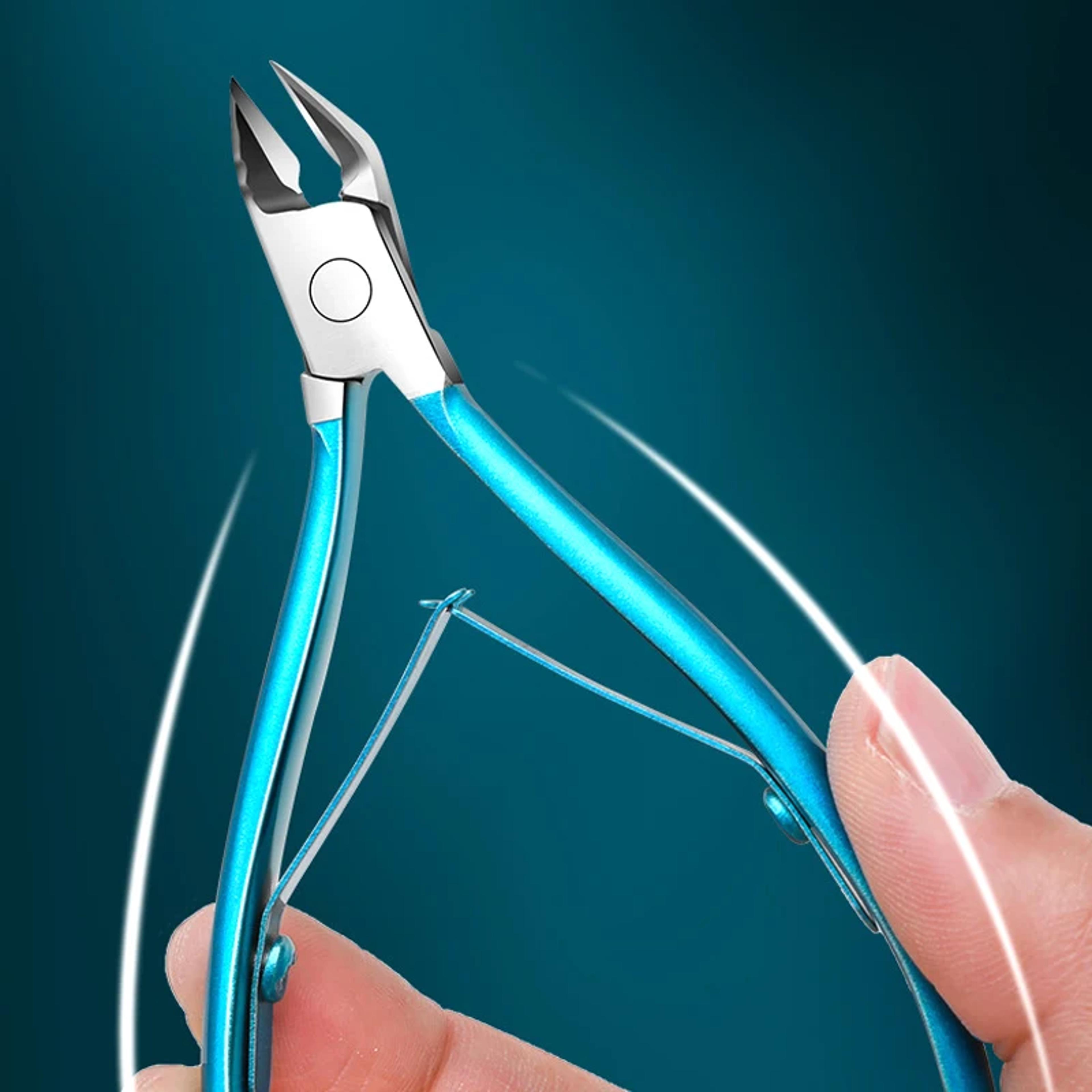 Nail Clipper Manicure Tools Stainless Steel Toenail Clipper Straight Blade For Ingrown  Thick Nails 3