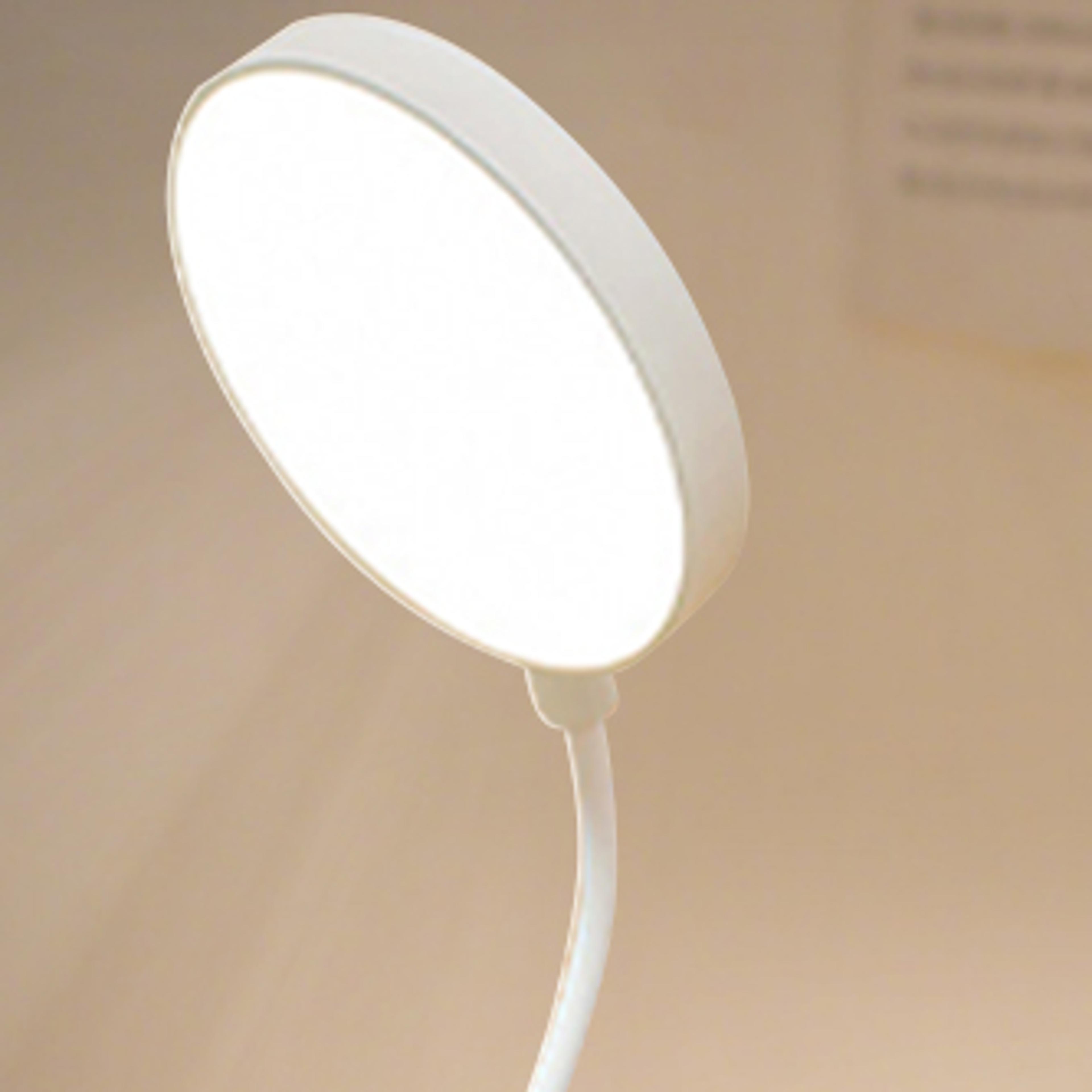 night light usb rechargeable table lamp with clip, indoor eye protection for night reading, dormitory bedroom