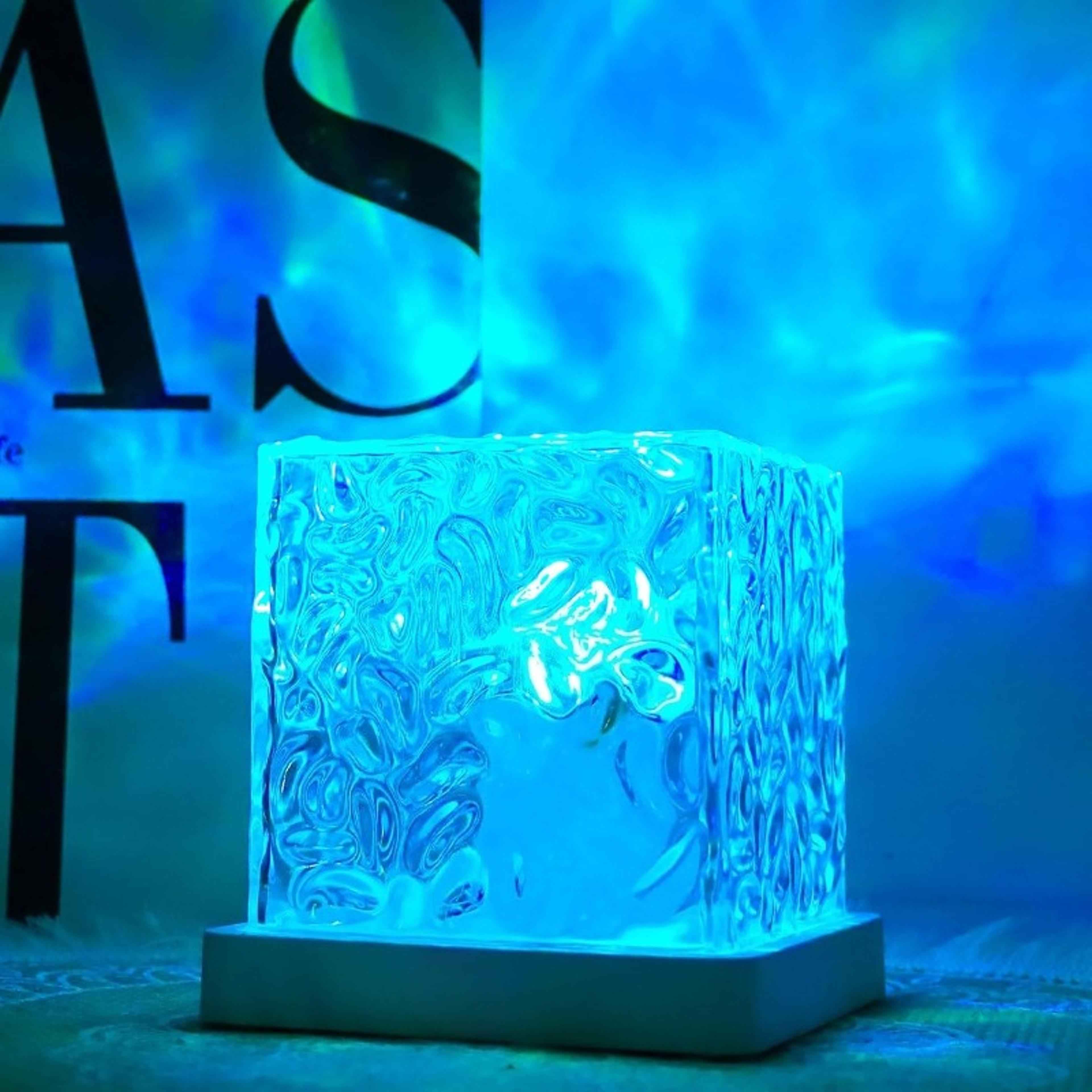 Romance Dynamic Light Shadow Rotating Water Ripple Atmosphere Lights Night Projection Lamp For Home 4