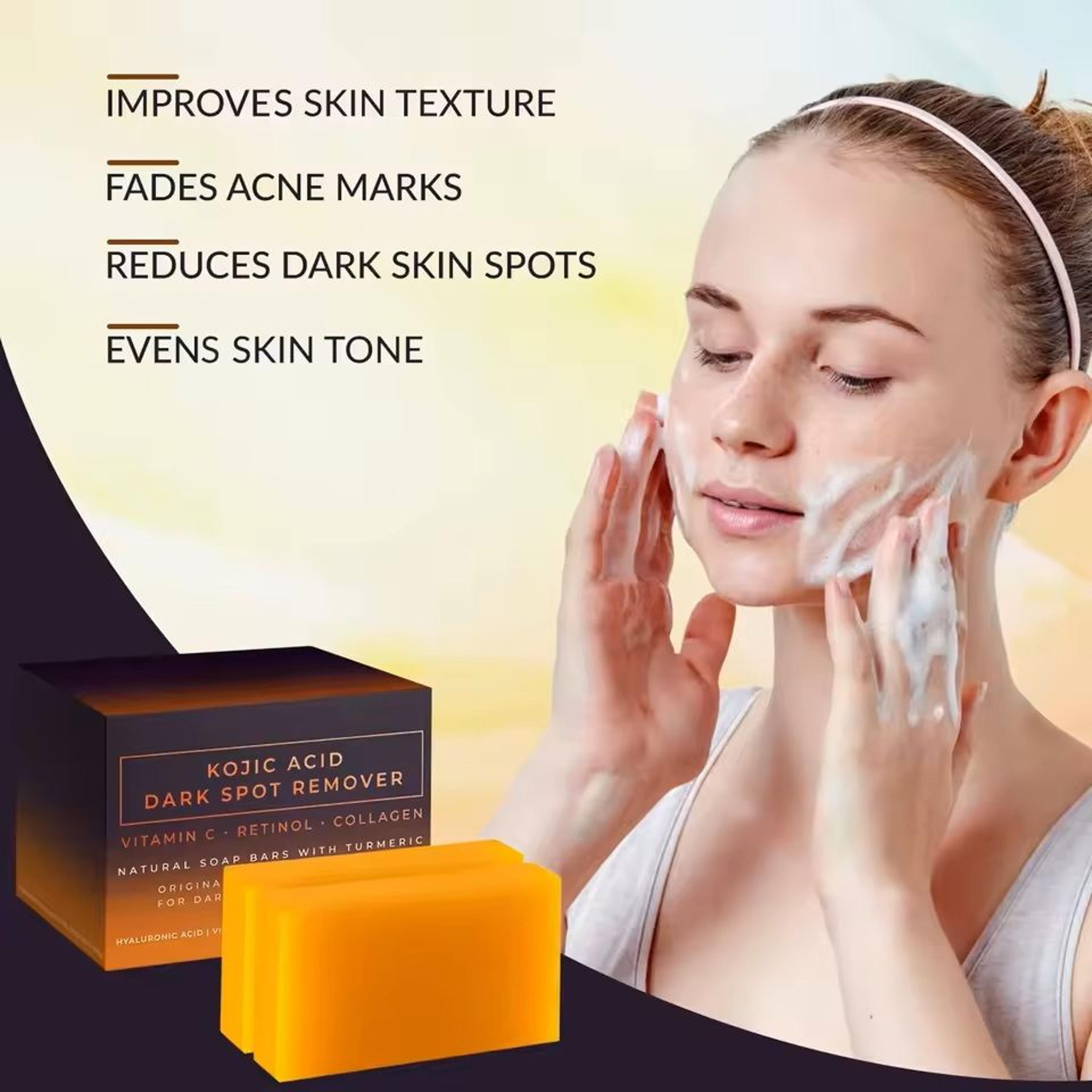 kojic acid brightening soap bar