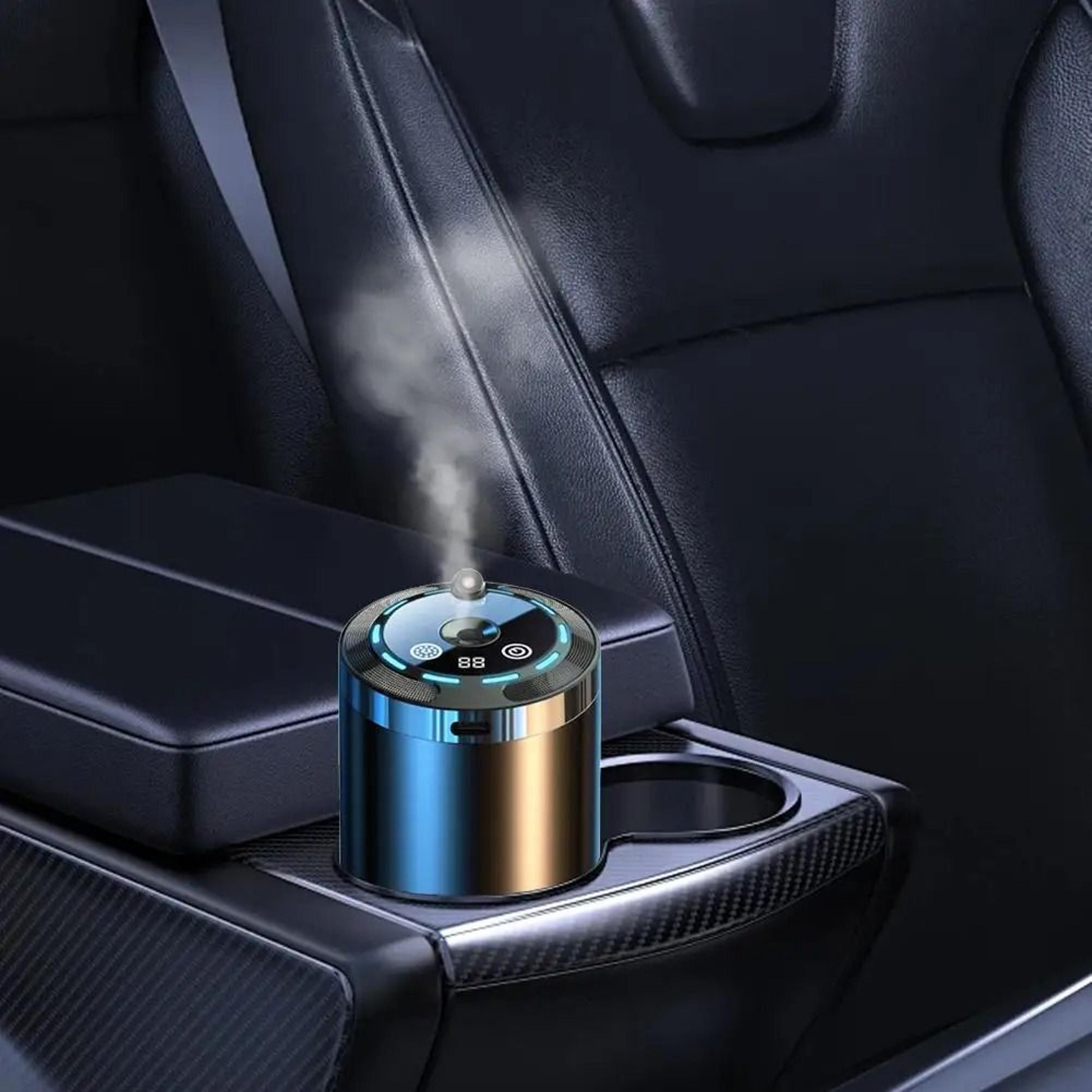 Smart Car Air Freshener Rechargeable Car Aroma Diffuser With Adjustable Intensity 5