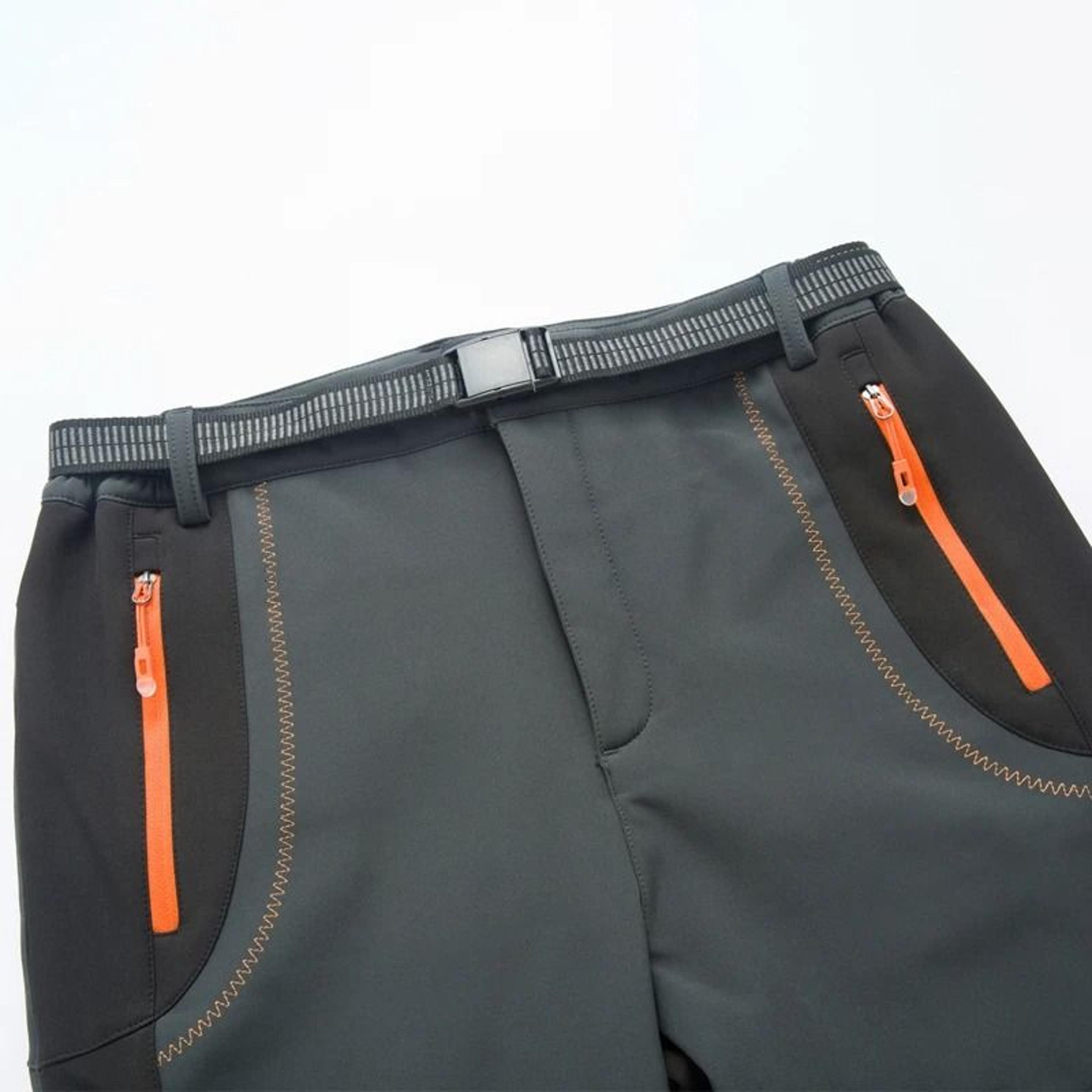 Mens Winter Waterproof Hiking Pants With Fleece Lining 5