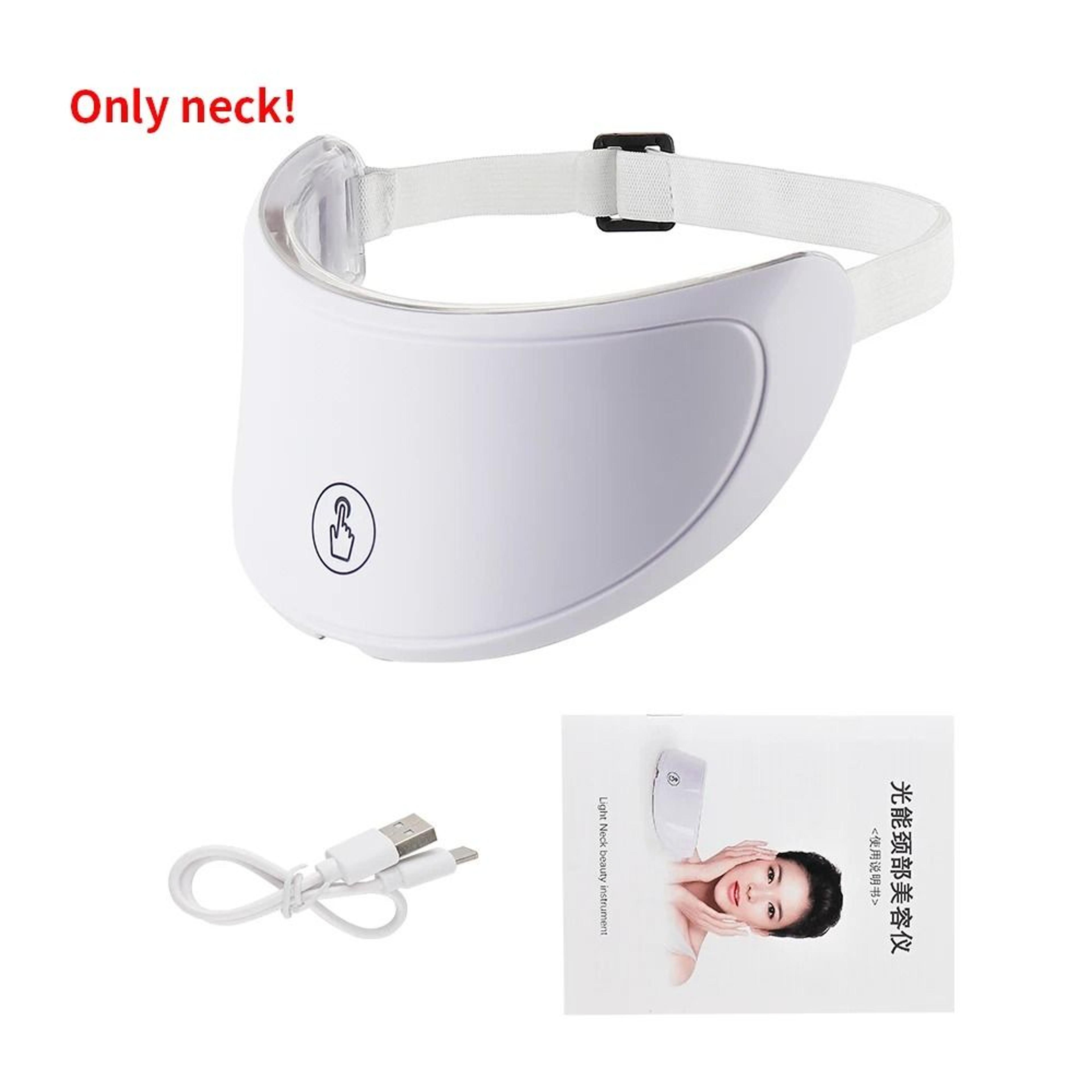 LED Face And Neck Rejuvenation Mask With 7 Light Therapy Modes 7