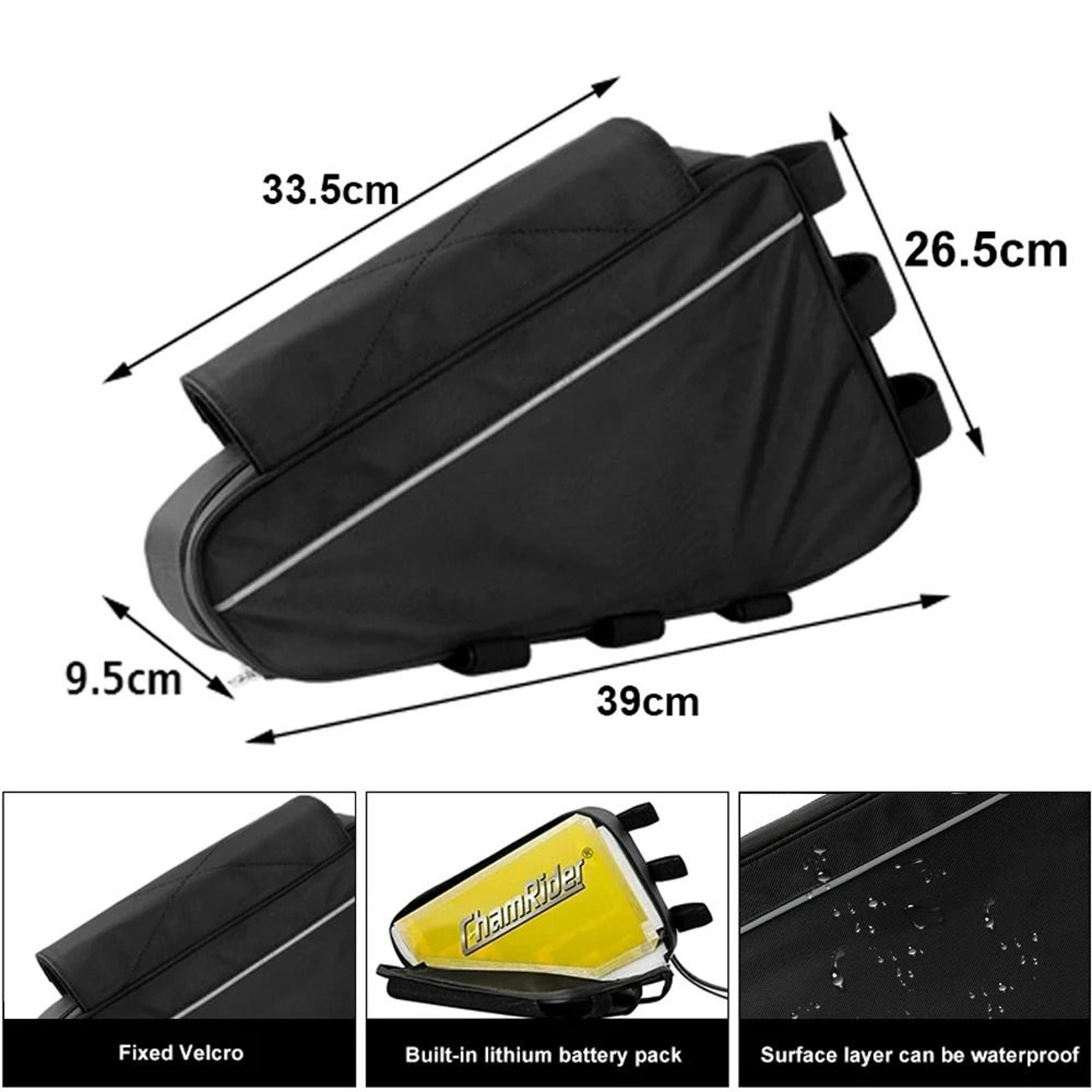 Triangle EBike Battery Frame Bag For 36V 48V 60V 72V Systems 5